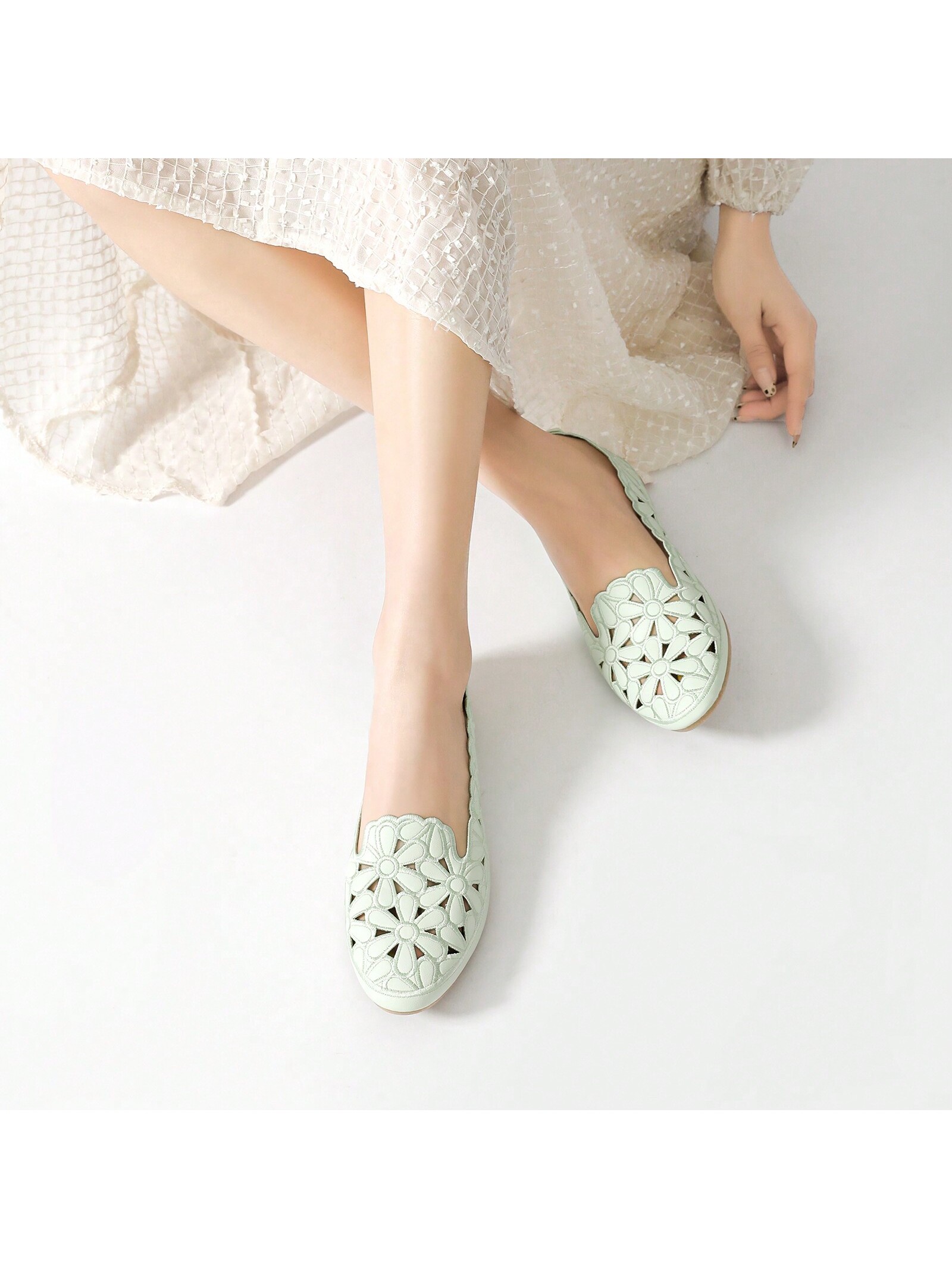 In Mint Green Women Shoes