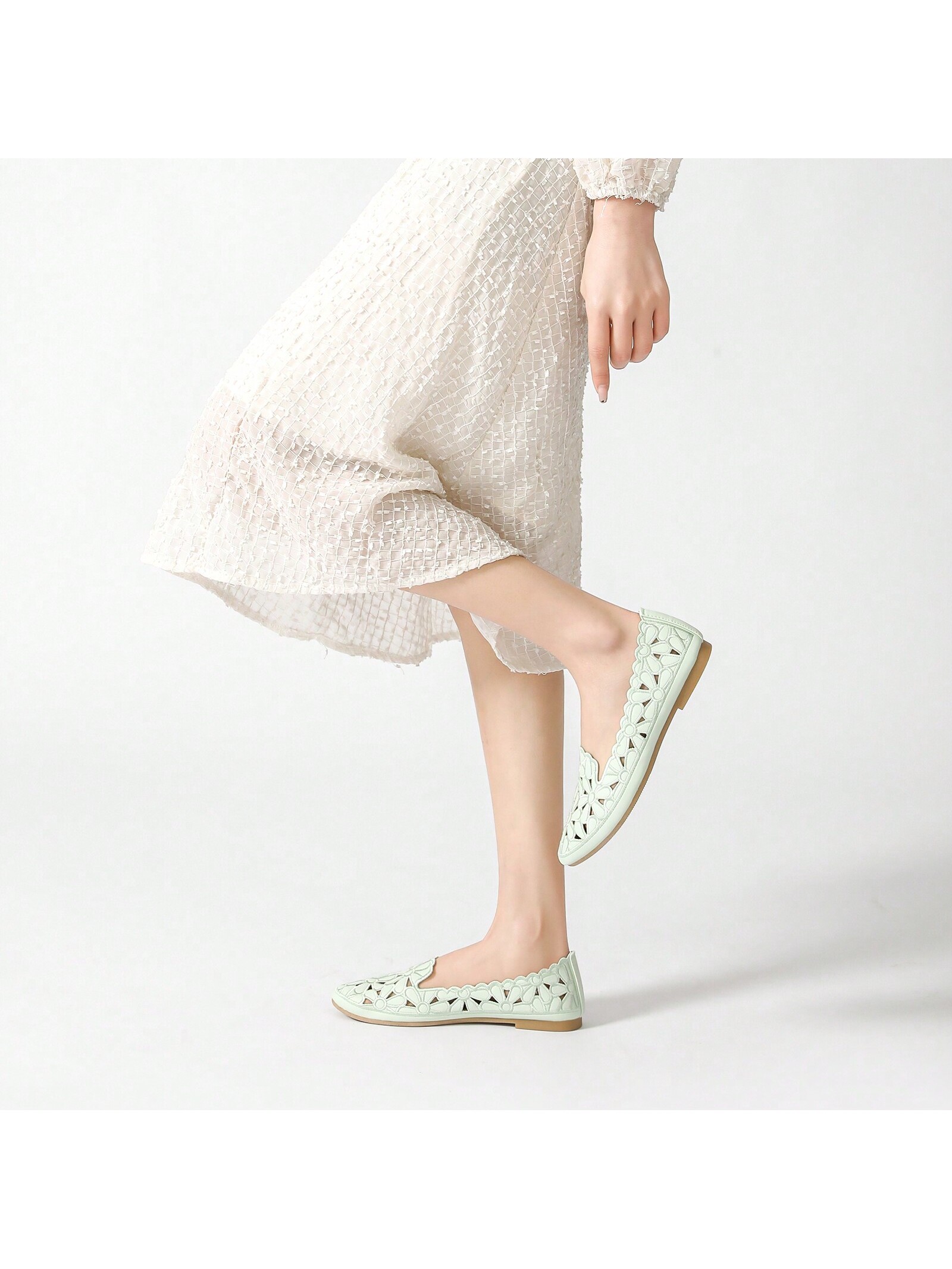 In Mint Green Women Shoes