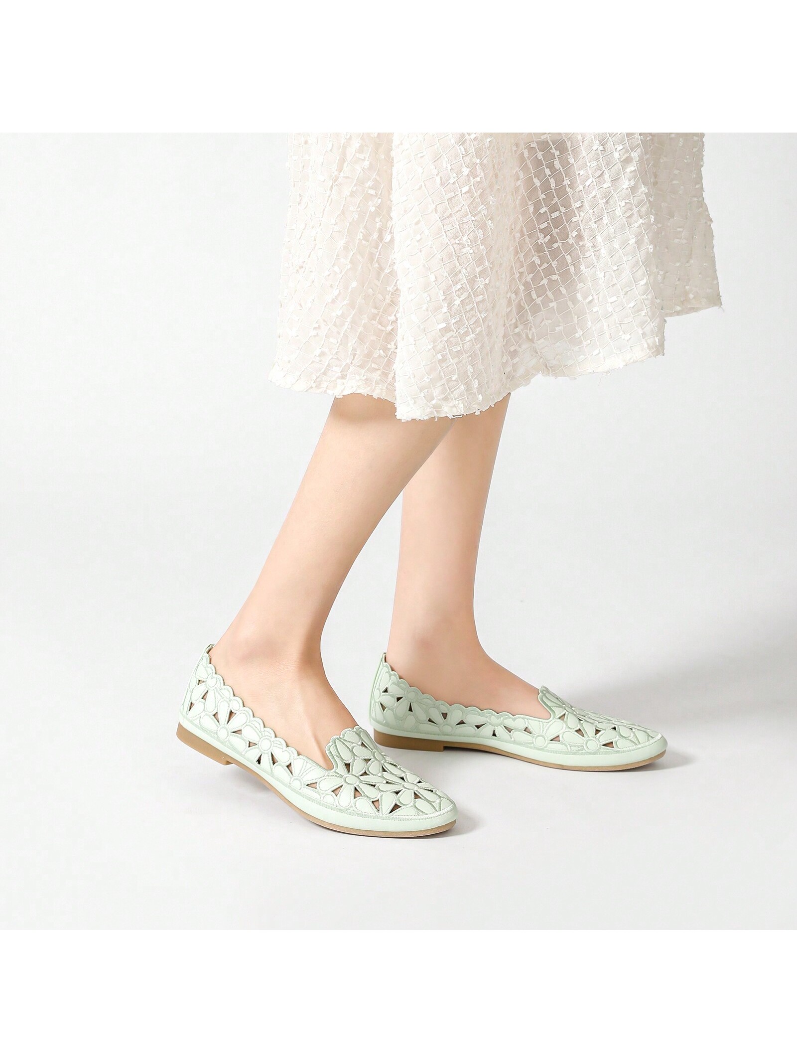 In Mint Green Women Shoes