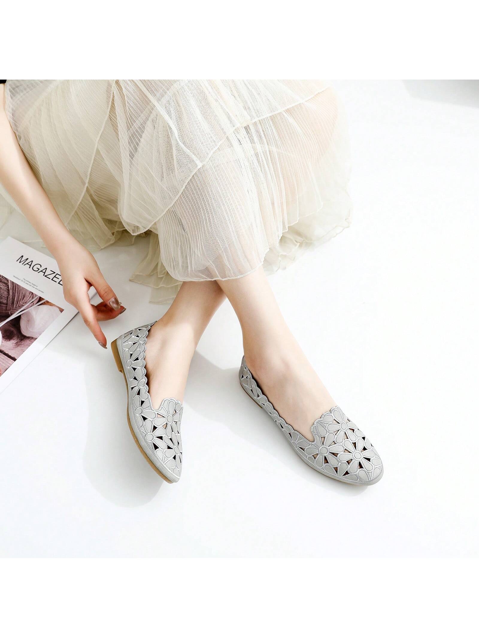 In Light Grey Women Shoes