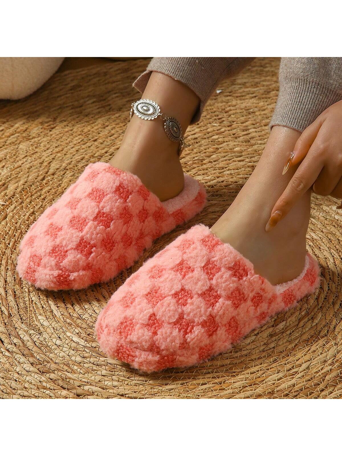 In Red Women Home Slippers