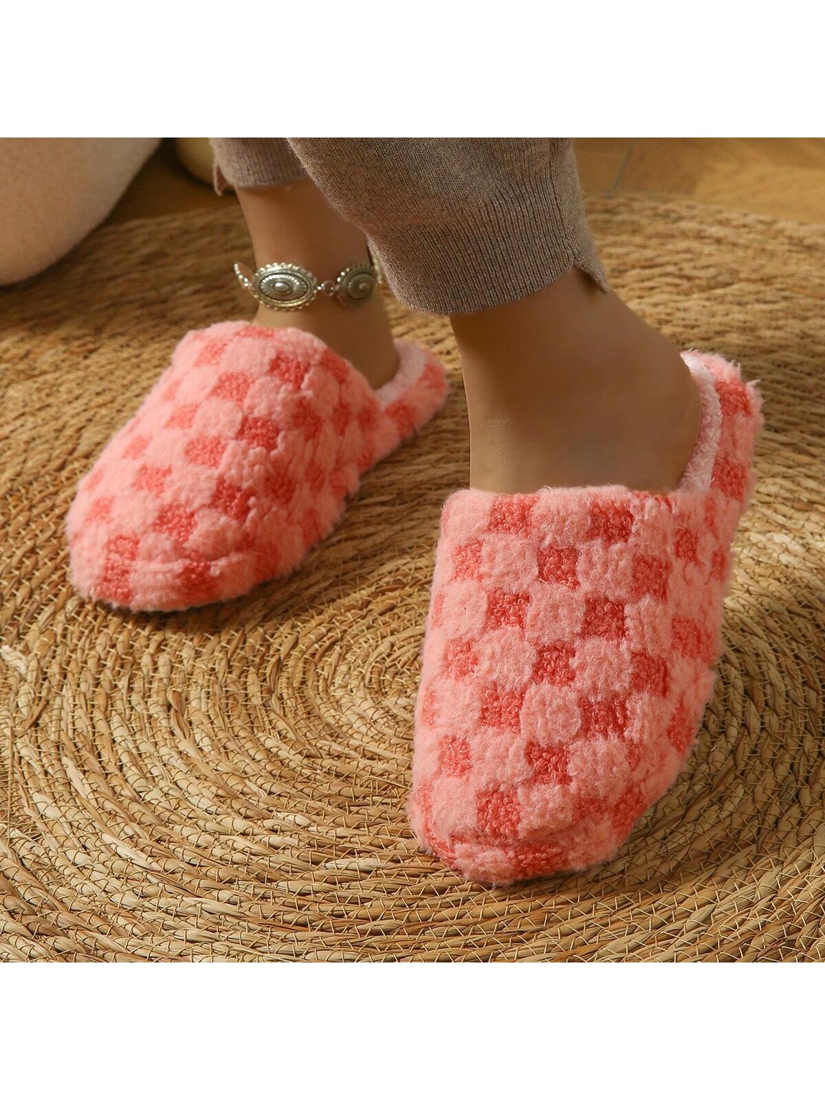 In Red Women Home Slippers