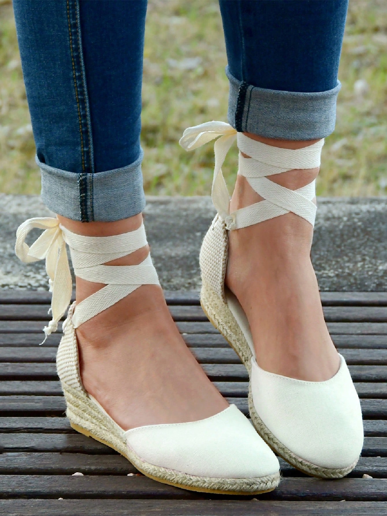 In White Women Wedges & Flatform