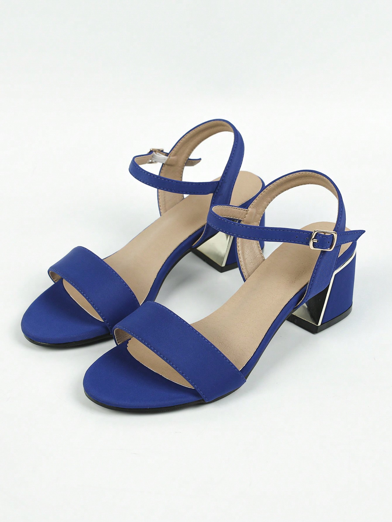 In Blue Women Heeled Sandals