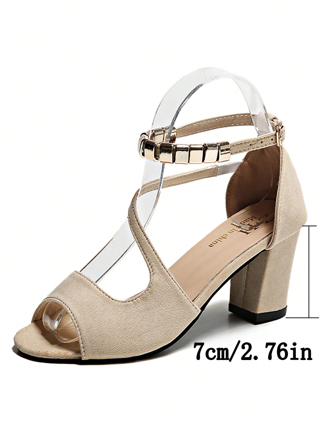 In Apricot Women Heeled Sandals