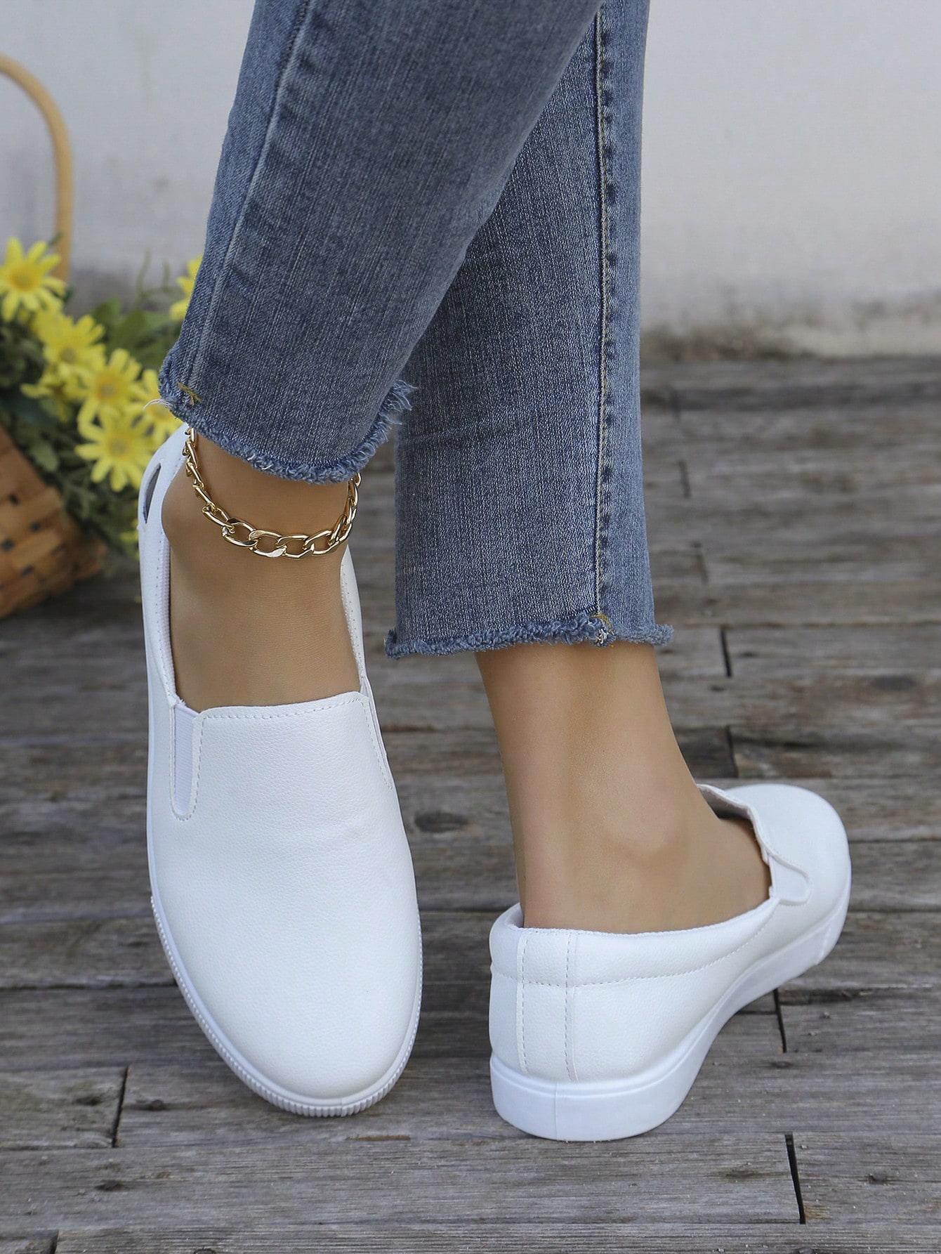 In White Women Flats