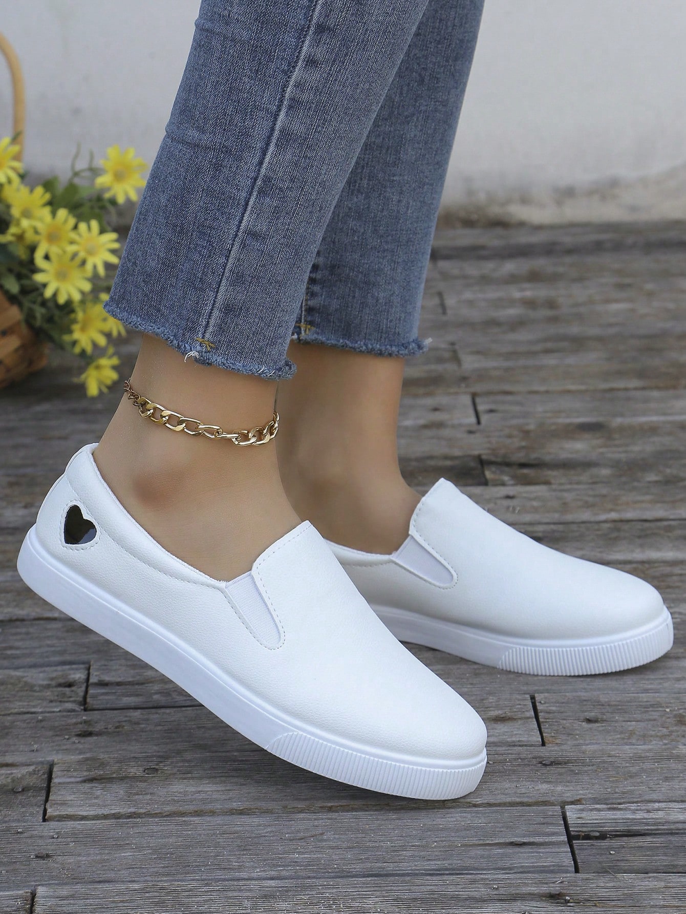 In White Women Flats