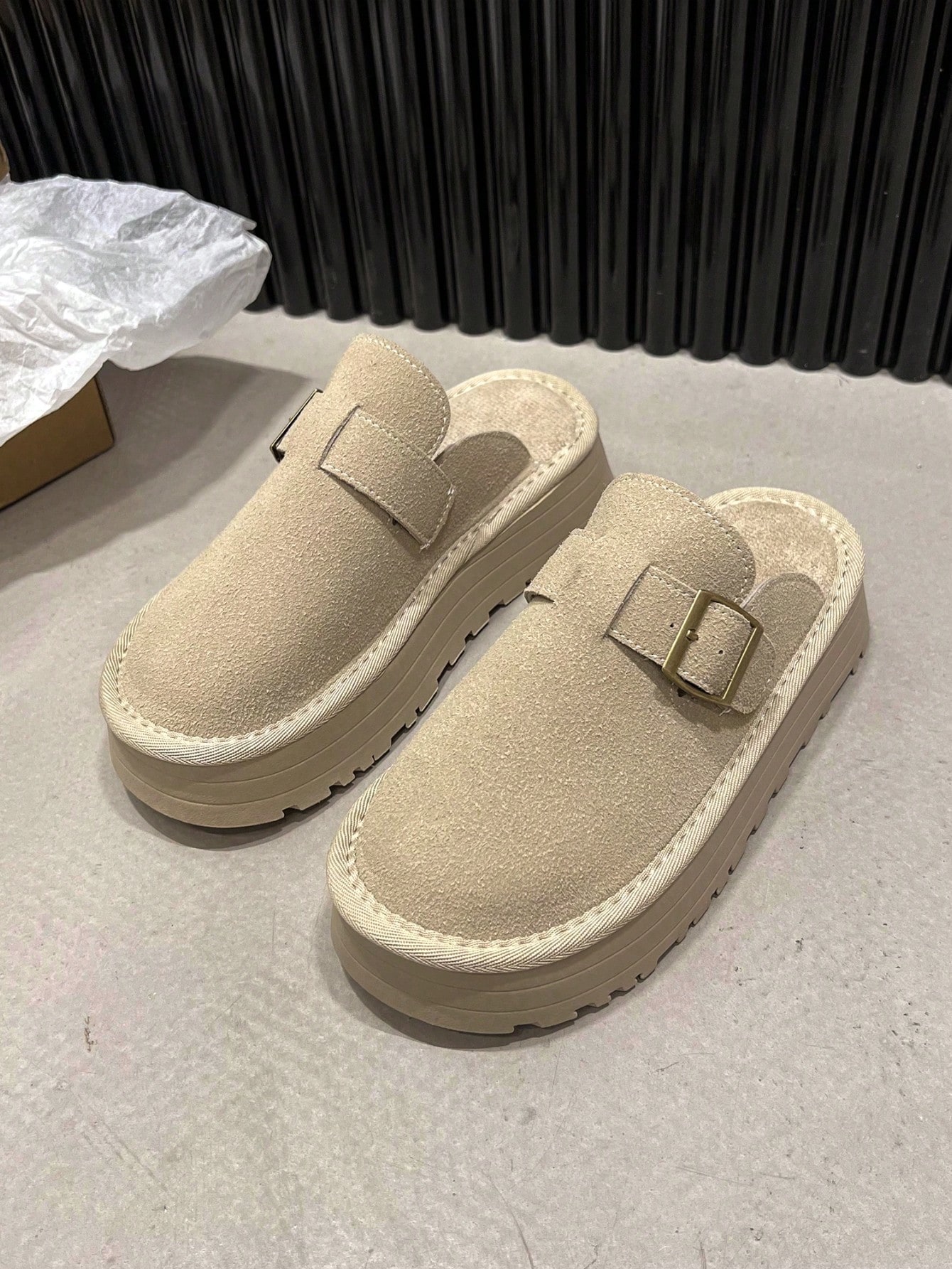 In Khaki Women Slippers