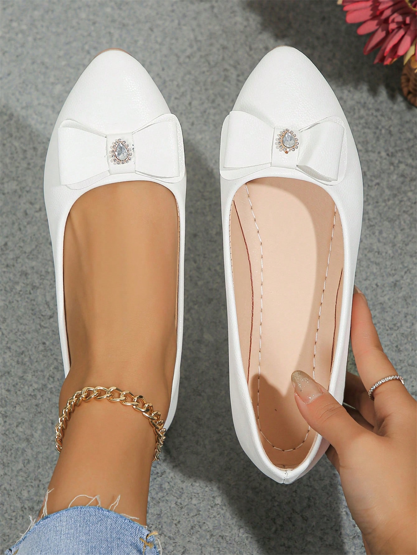 In White Women Flats