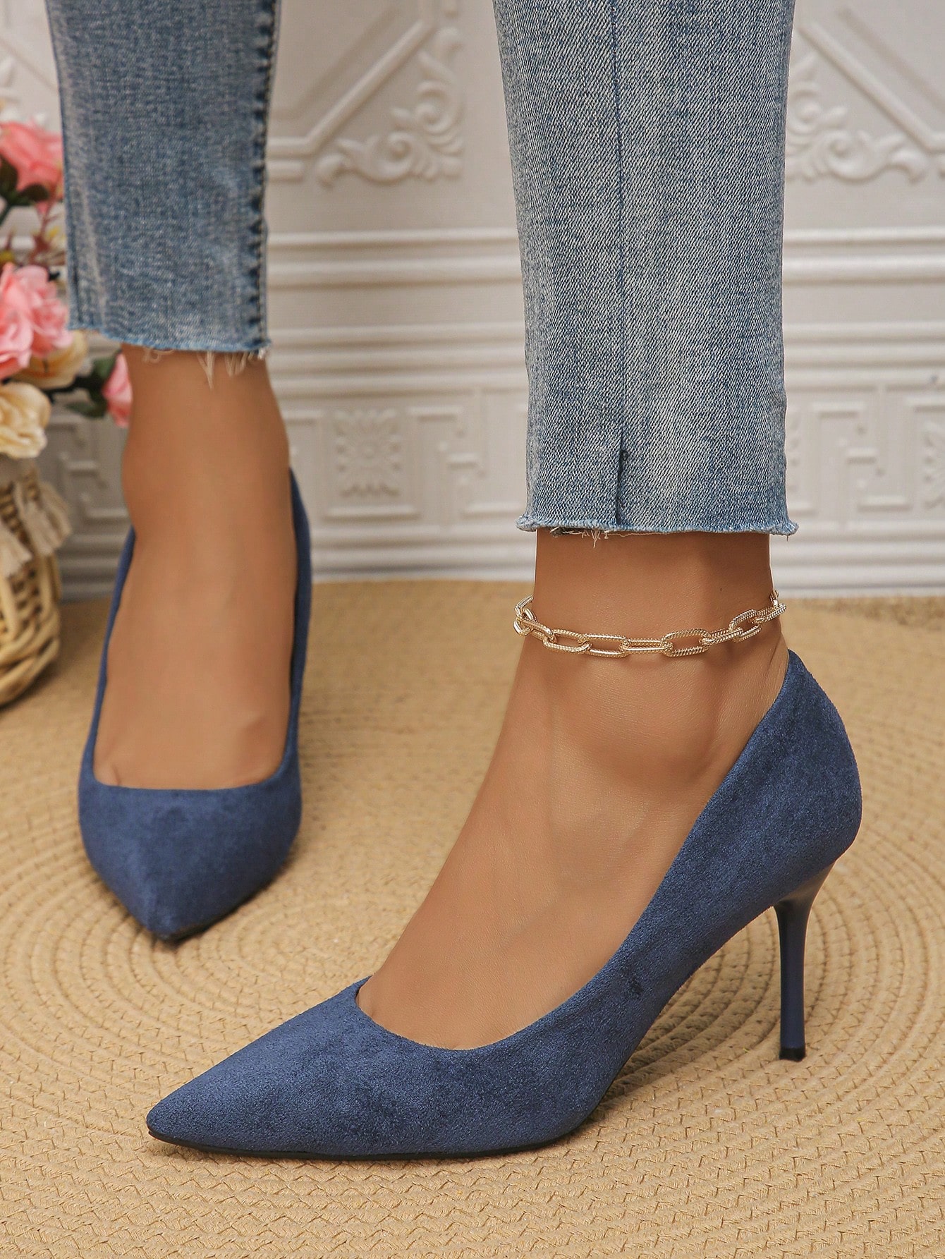 In Blue Women Pumps