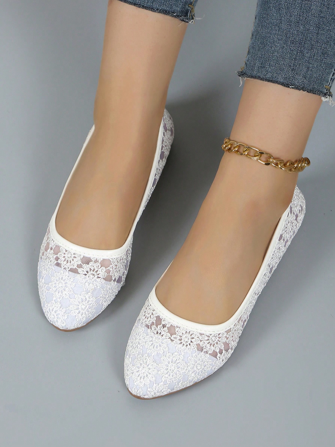 In White Women Flats