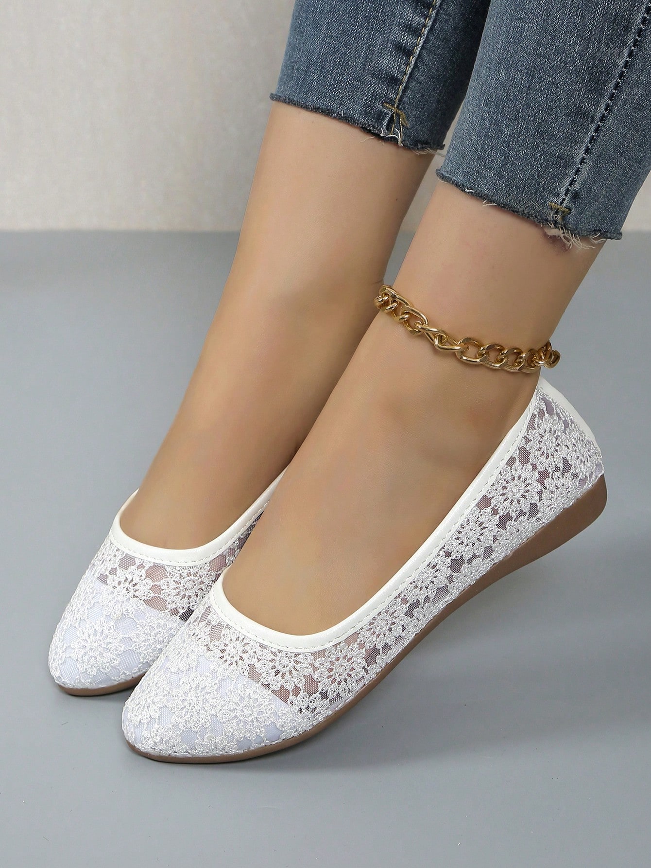 In White Women Flats