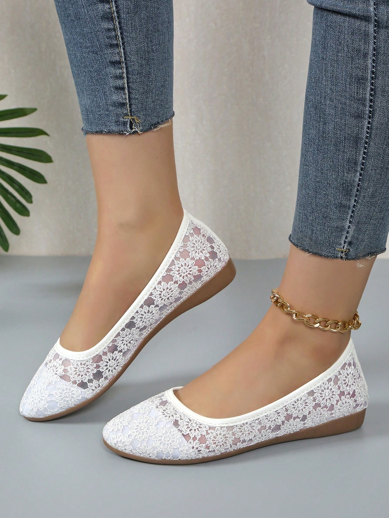 In White Women Flats