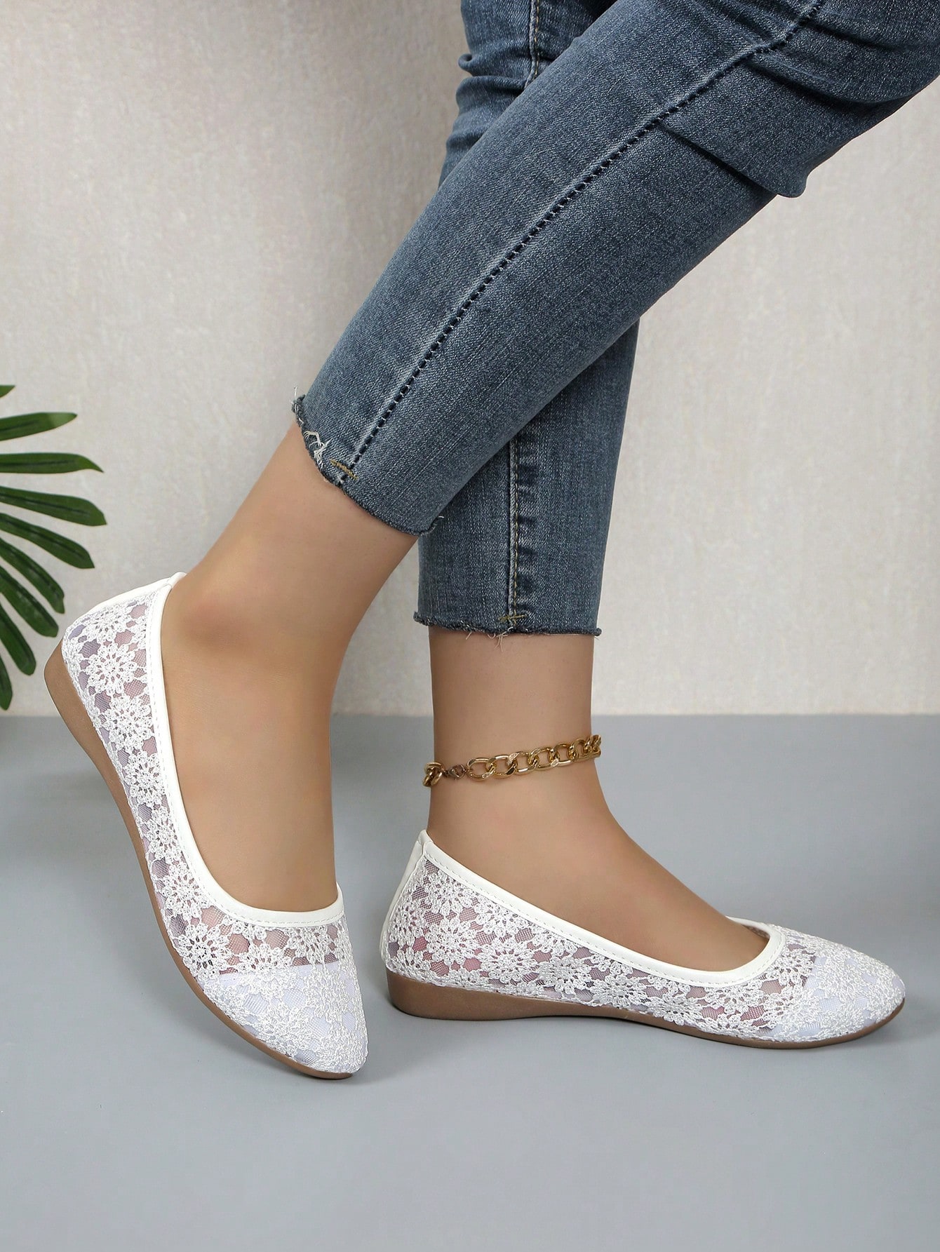 In White Women Flats