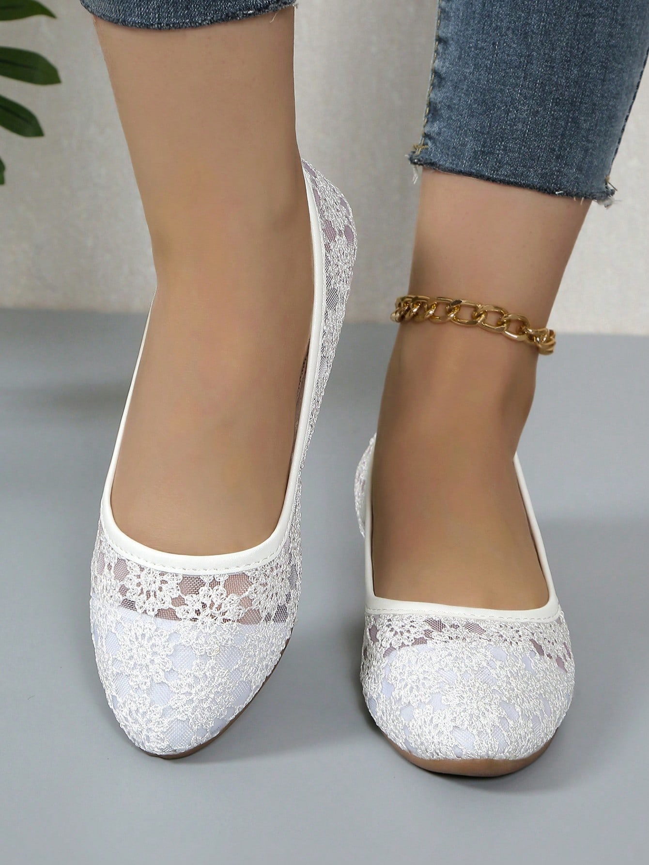 In White Women Flats