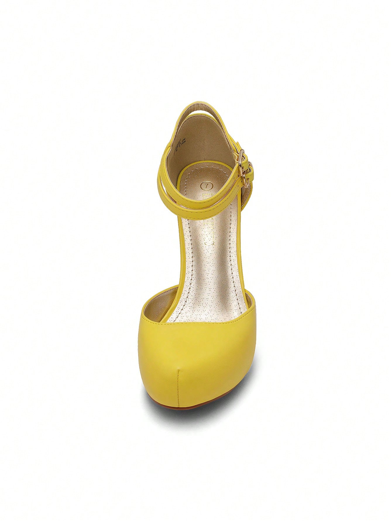 In Yellow Women Pumps