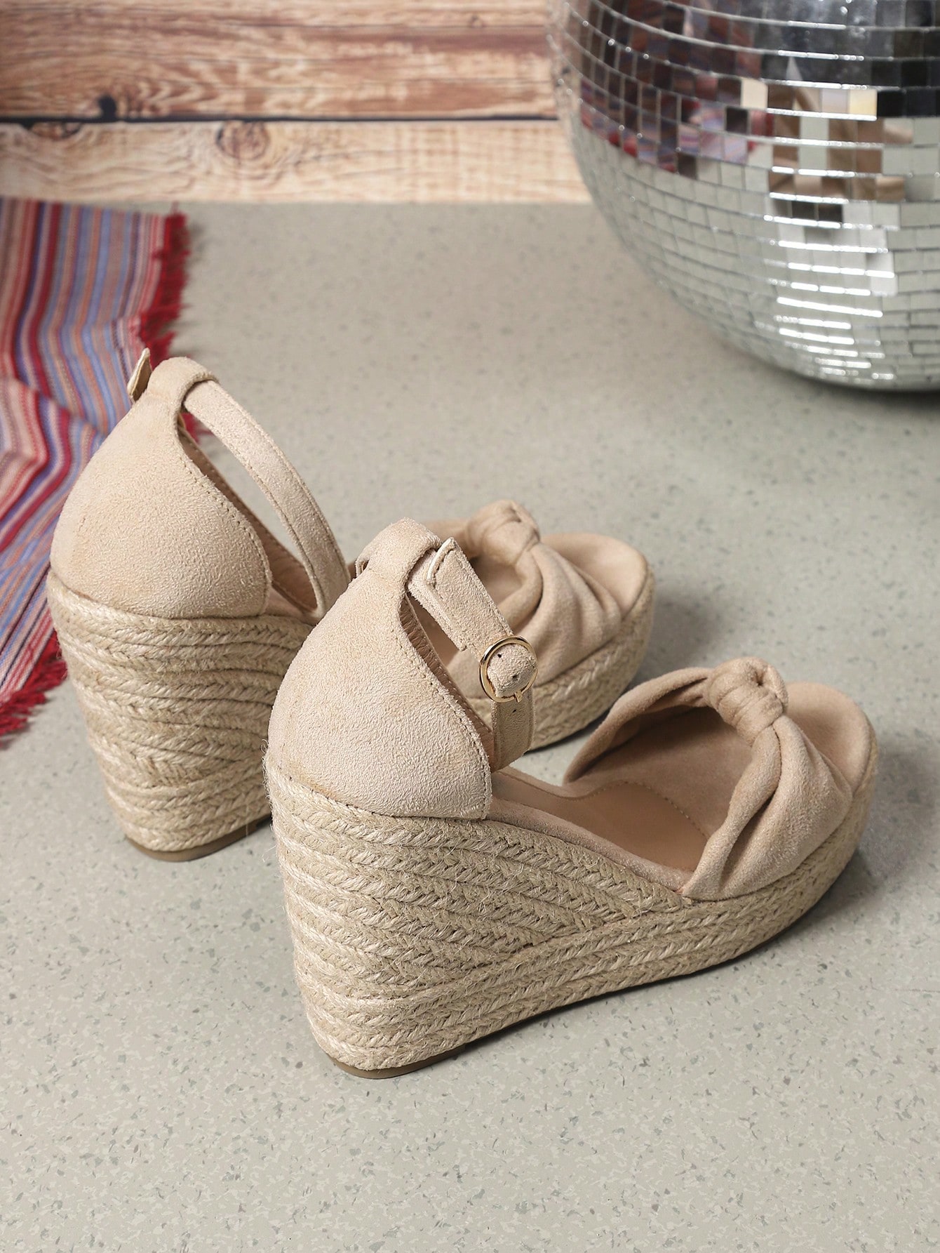 In Apricot Women Wedges & Flatform