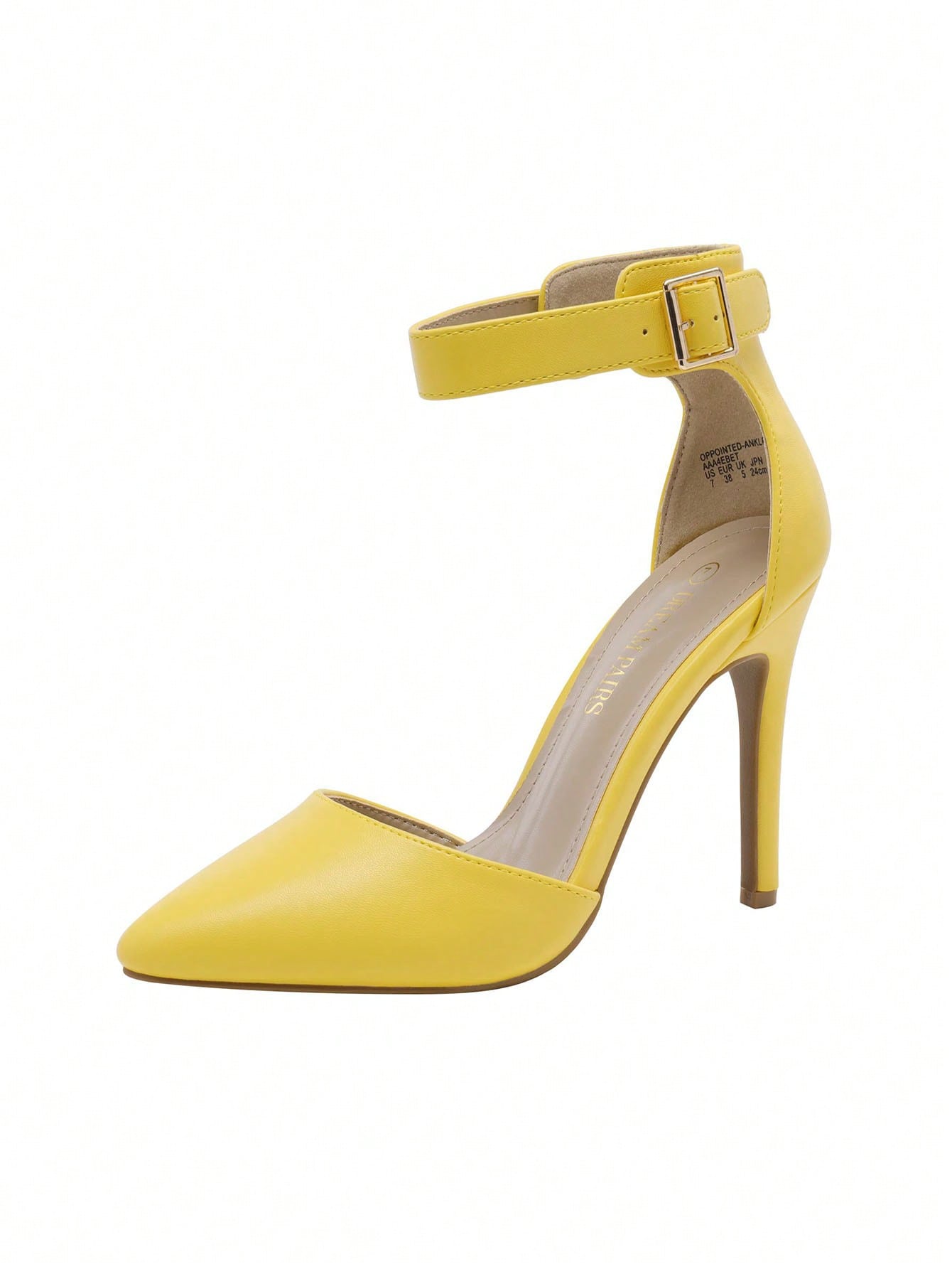 In Yellow Women Pumps