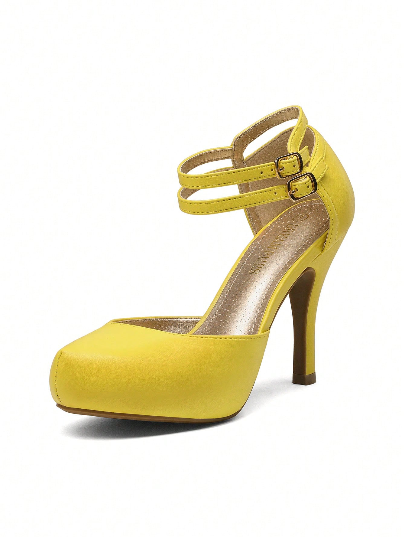 In Yellow Women Pumps