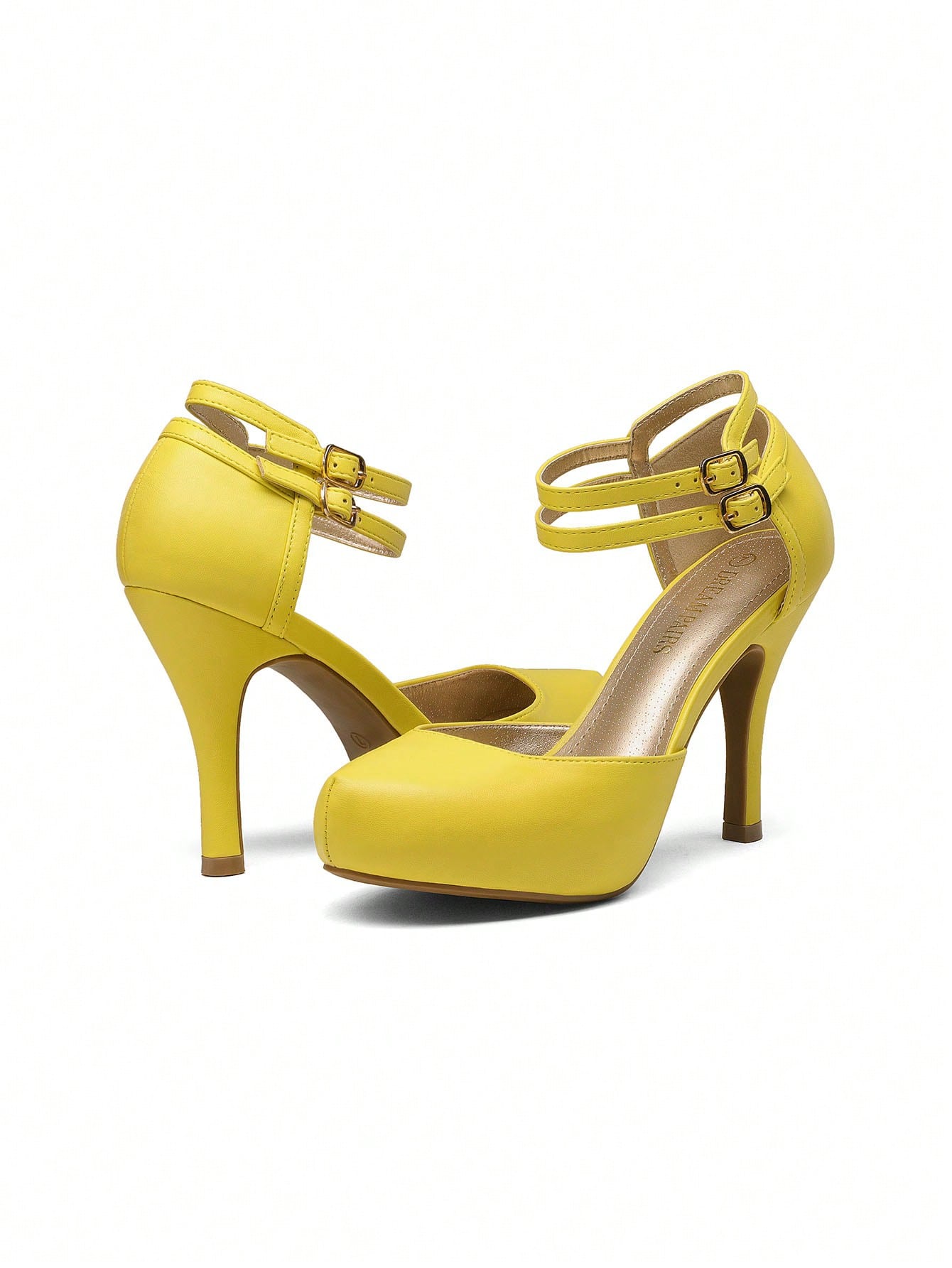 In Yellow Women Pumps