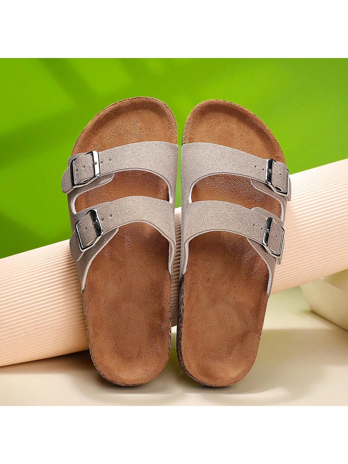 In Khaki Women Slippers