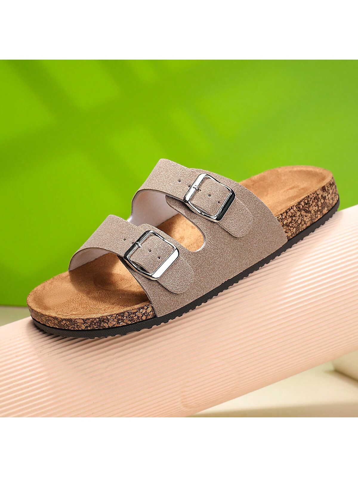 In Khaki Women Slippers