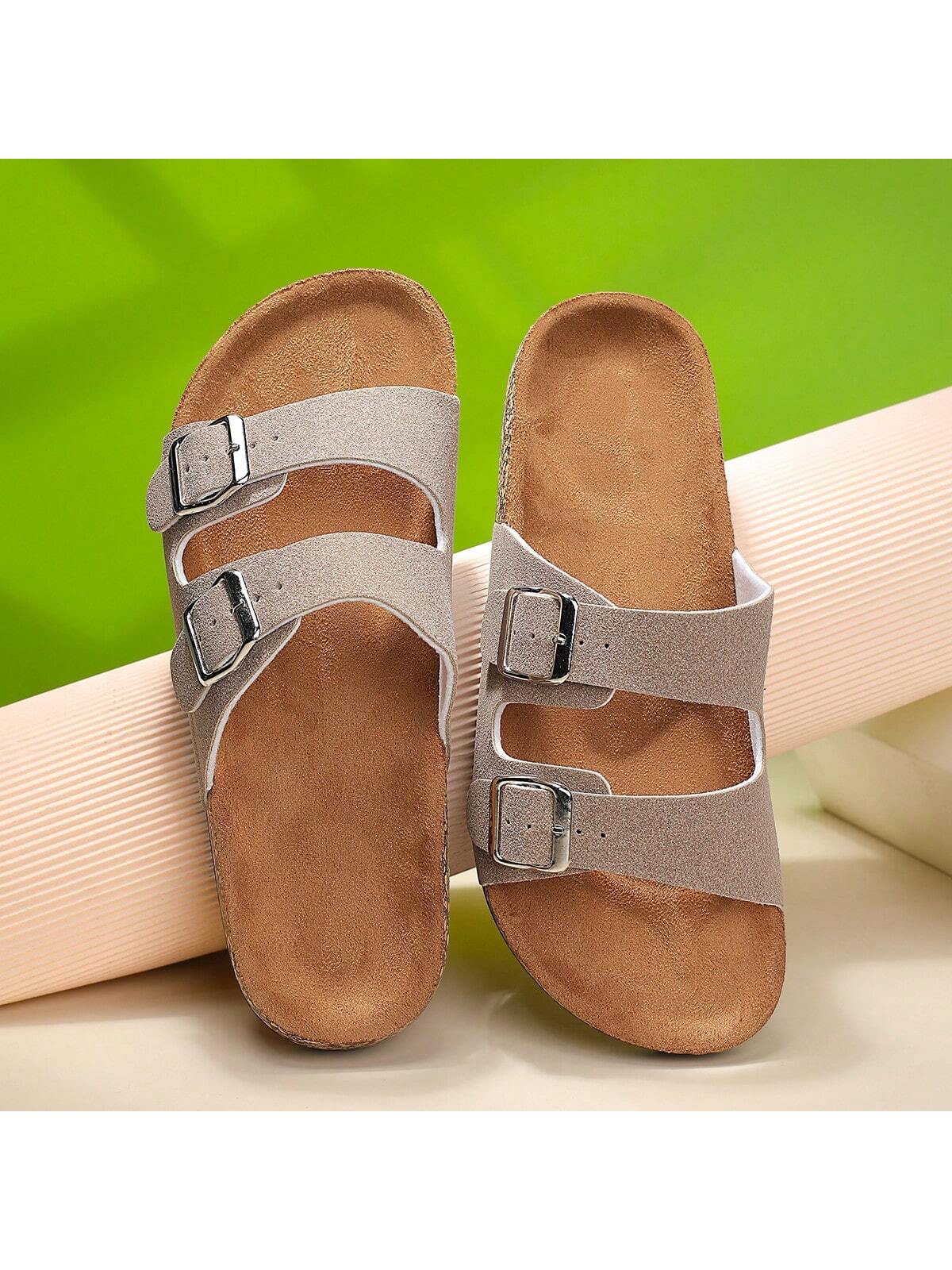 In Khaki Women Slippers