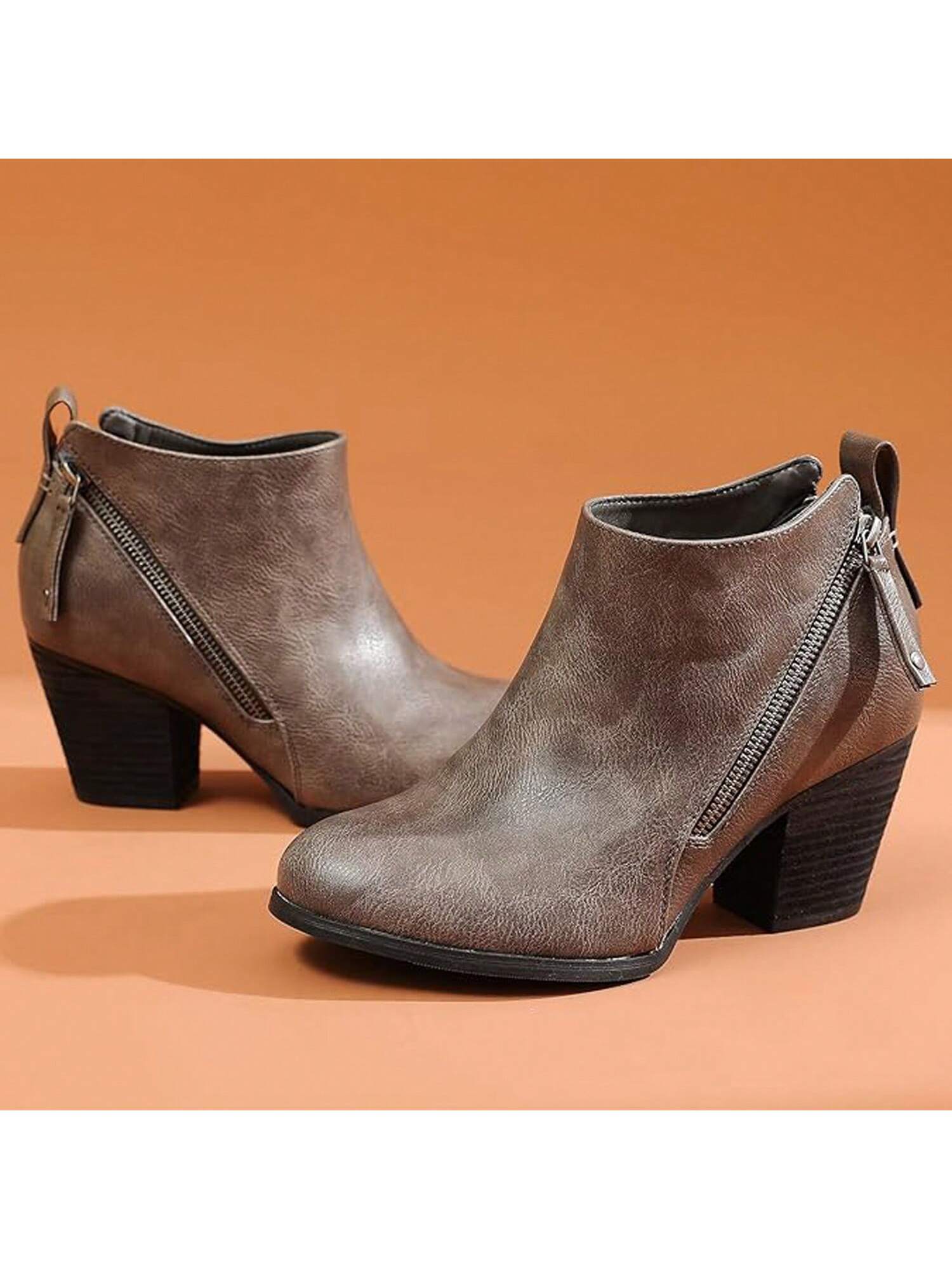 In Khaki Women Ankle Boots & Booties