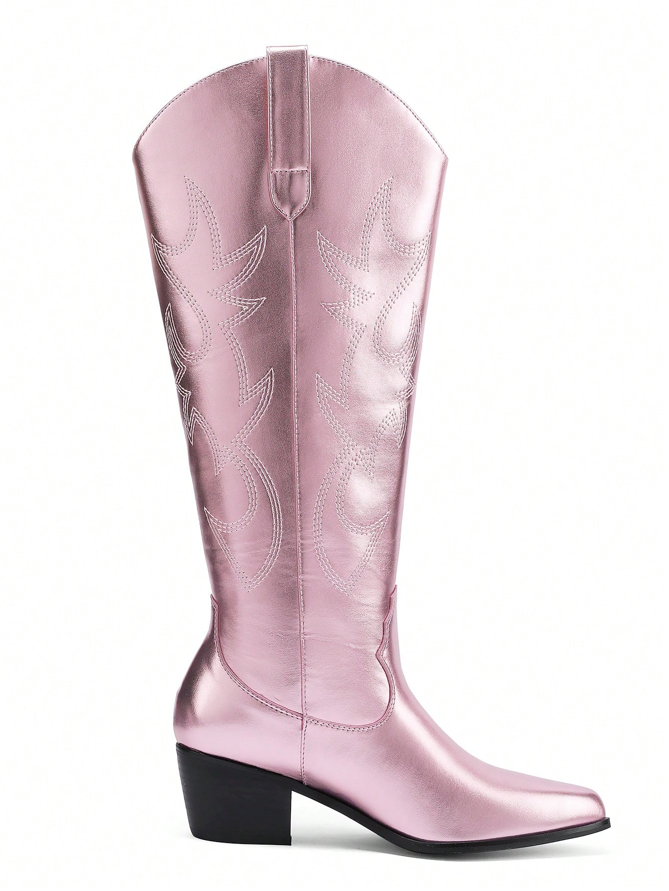 In Pink Women Knee-High Boots