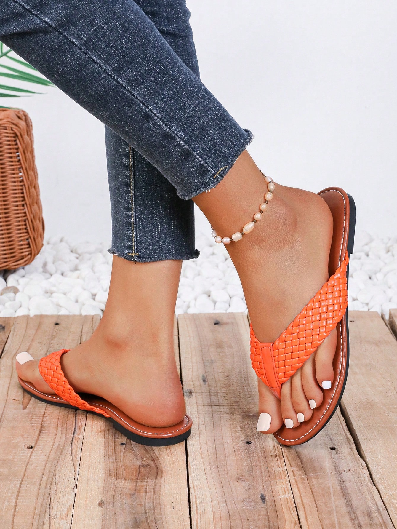 In Orange Women Shoes