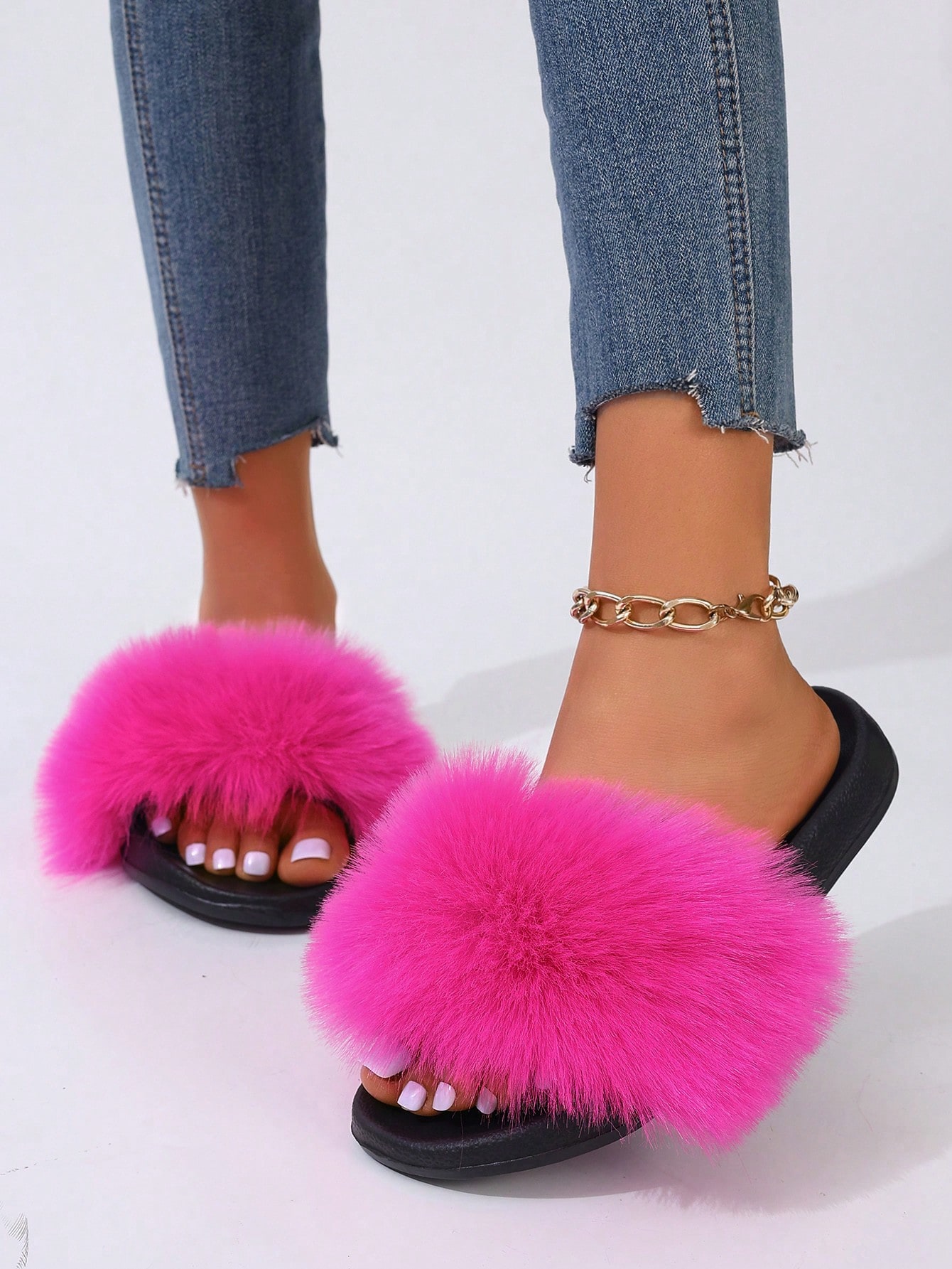 In Hot Pink Women Sandals