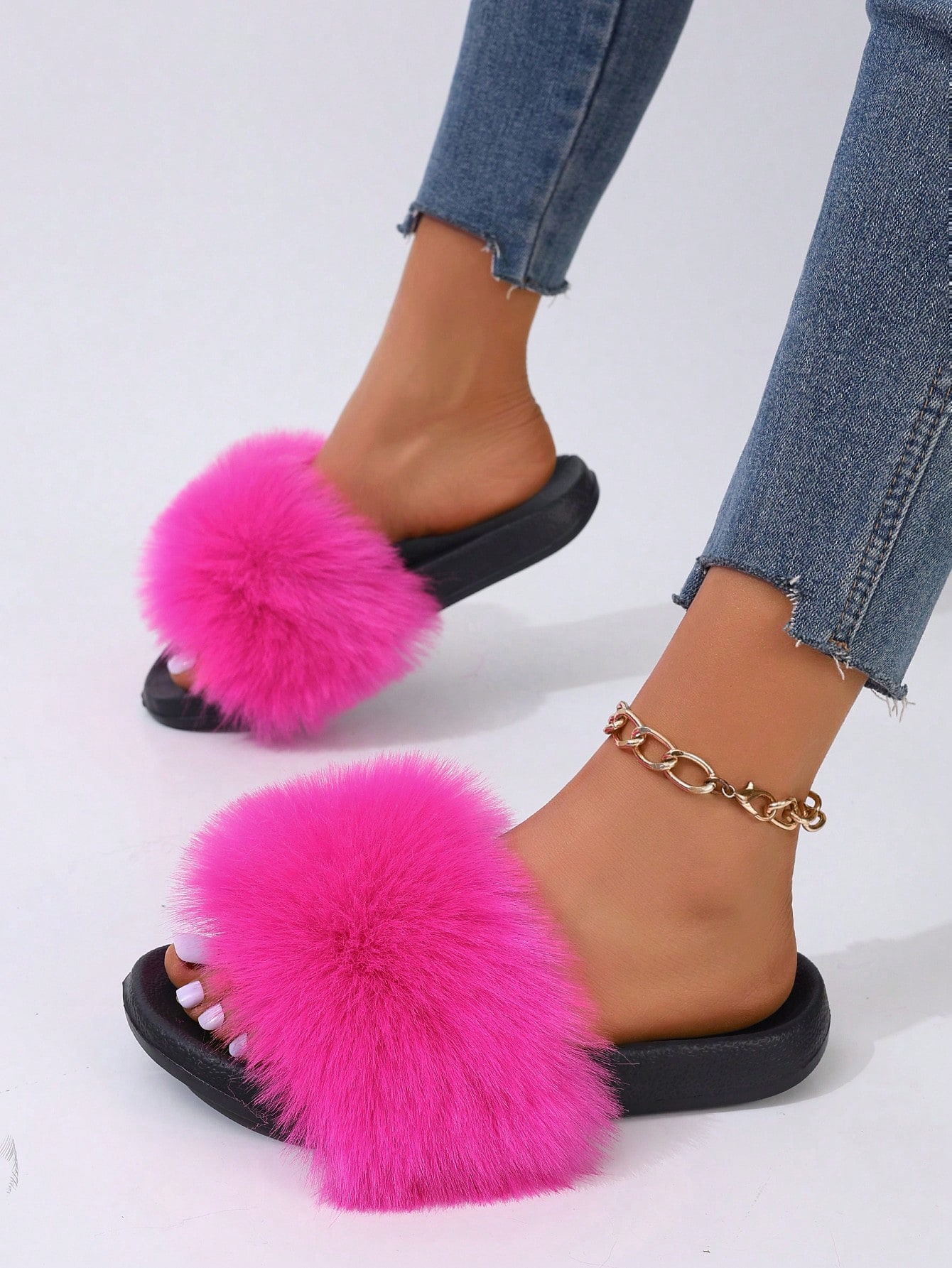 In Hot Pink Women Sandals