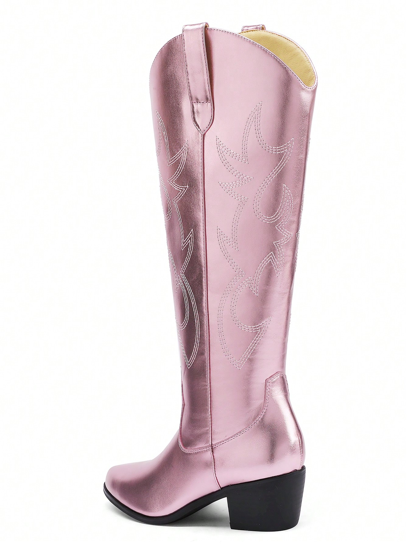 In Pink Women Knee-High Boots