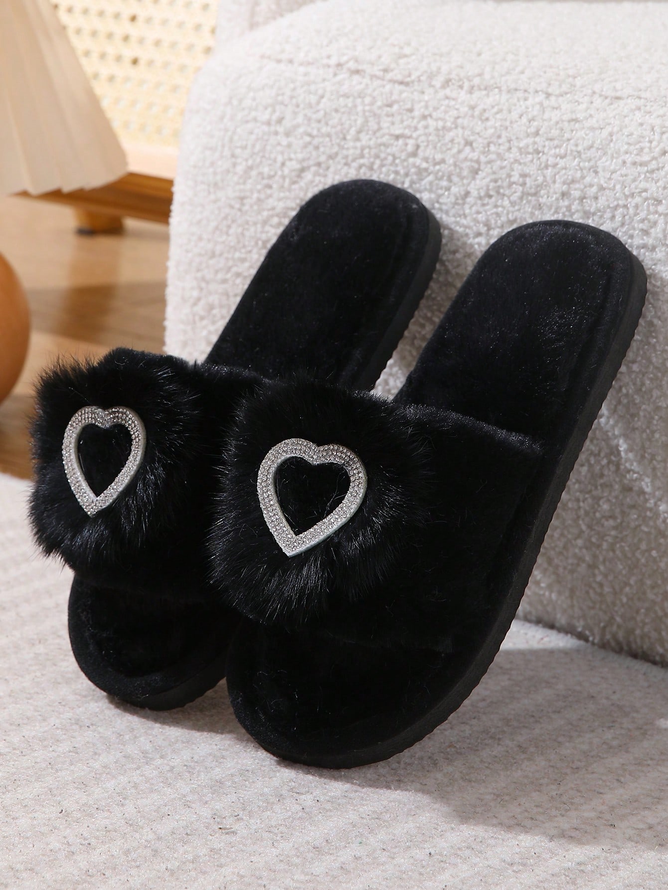 In Black Women Home Slippers