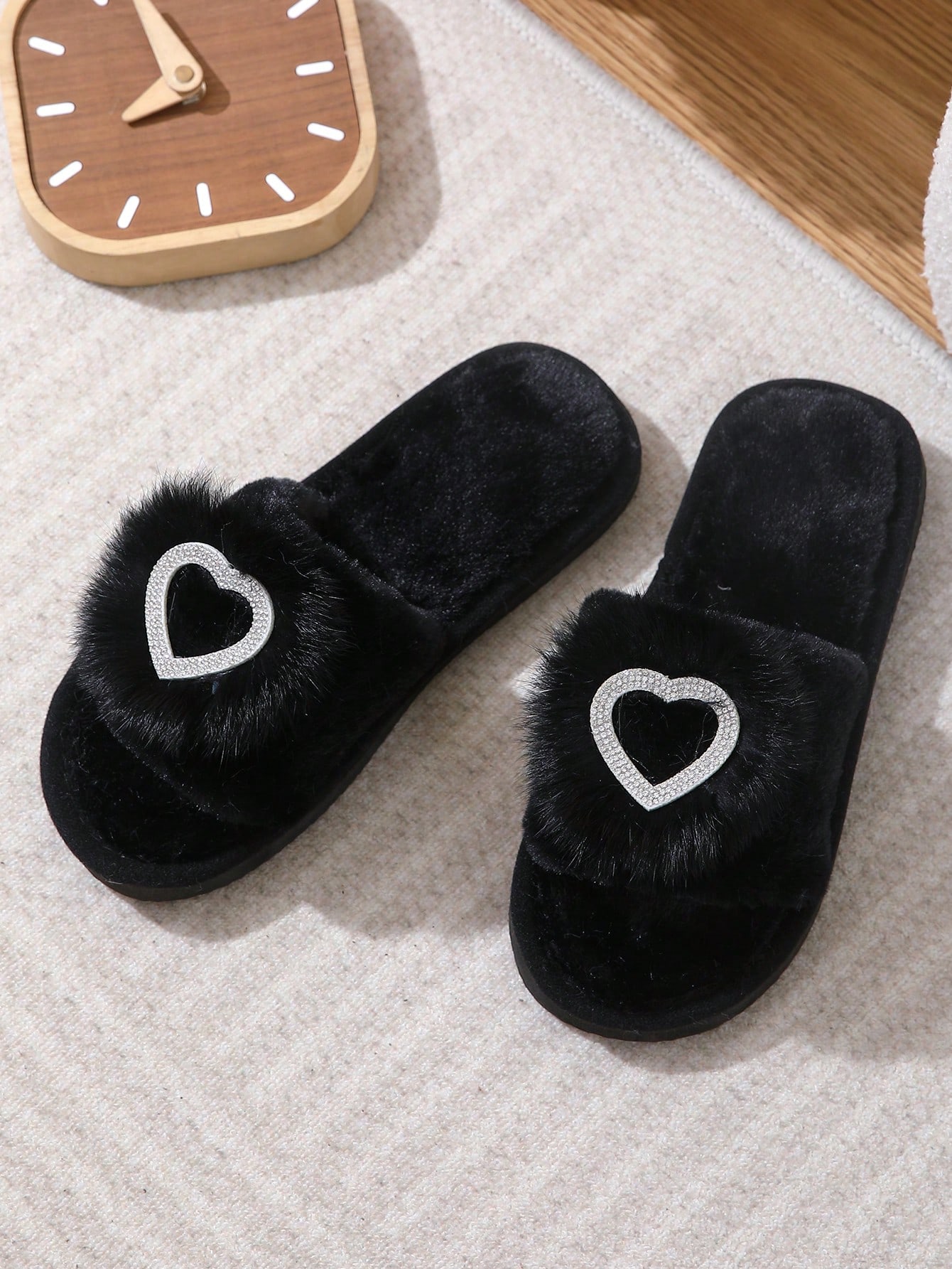 In Black Women Home Slippers