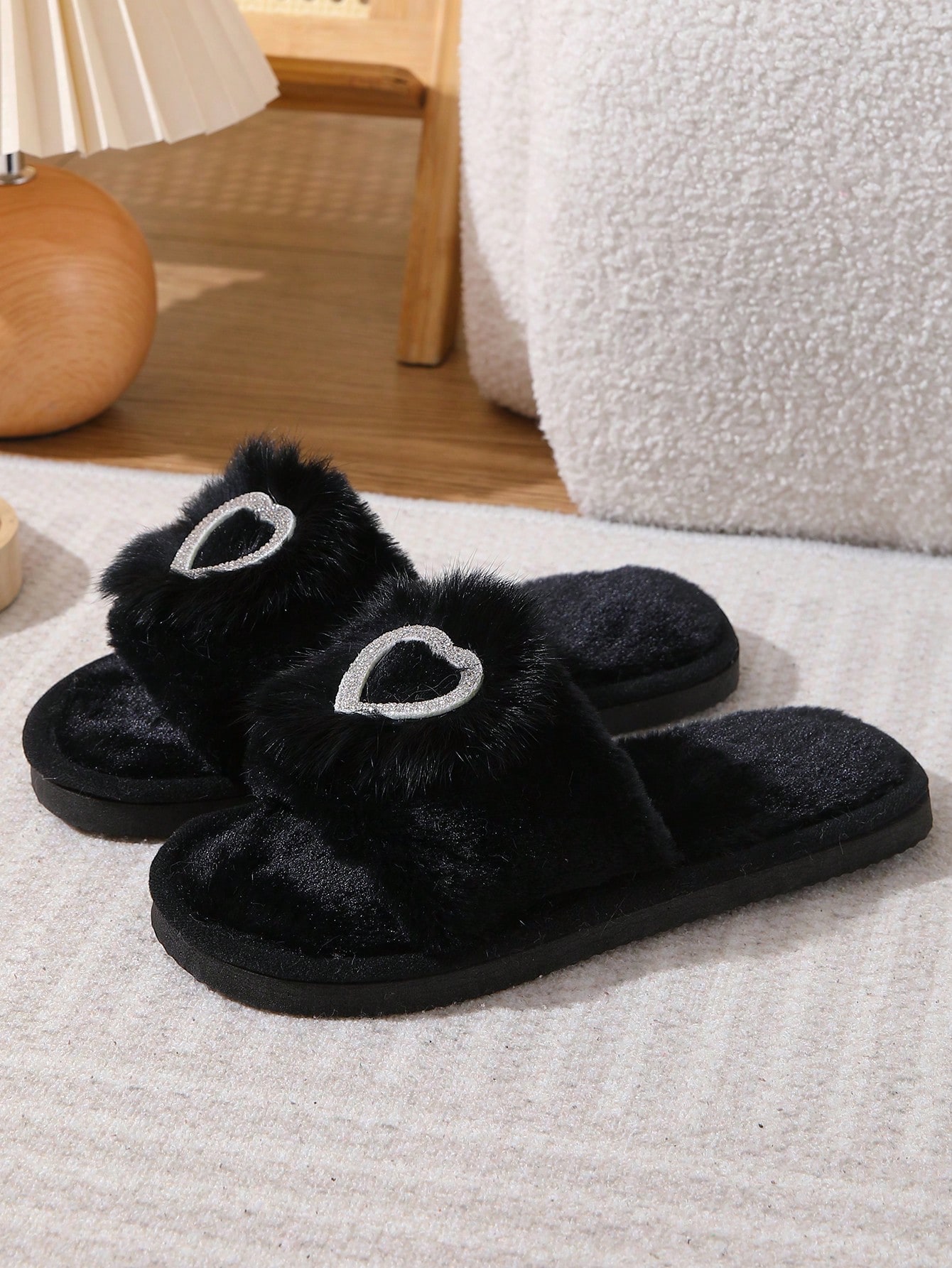 In Black Women Home Slippers