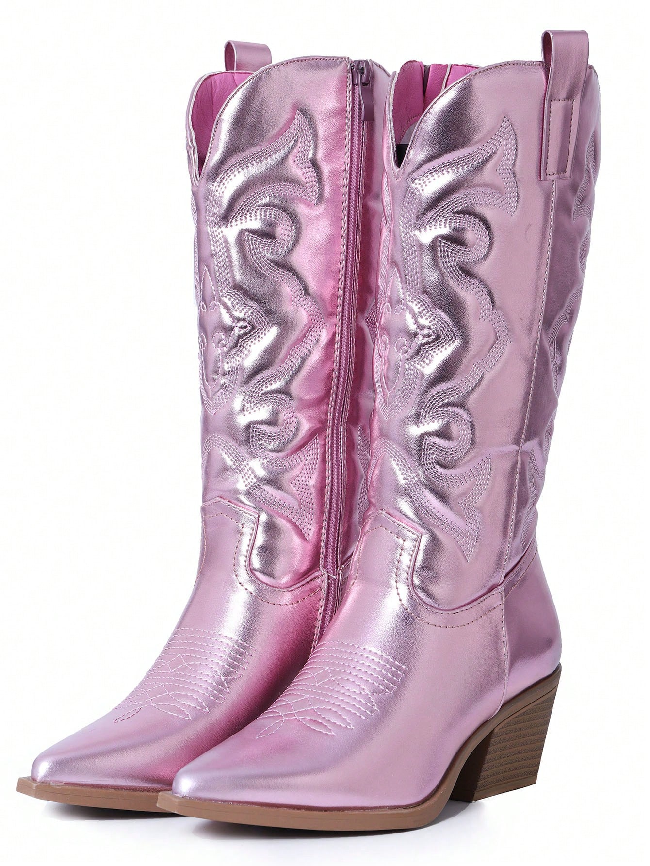 In Pink Women Mid-Calf Boots