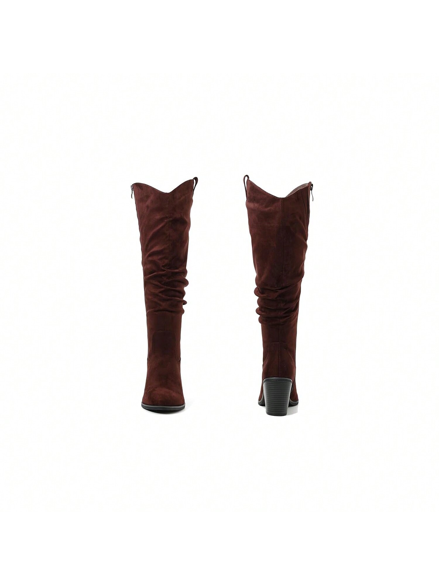 In Brown Women Knee-High Boots