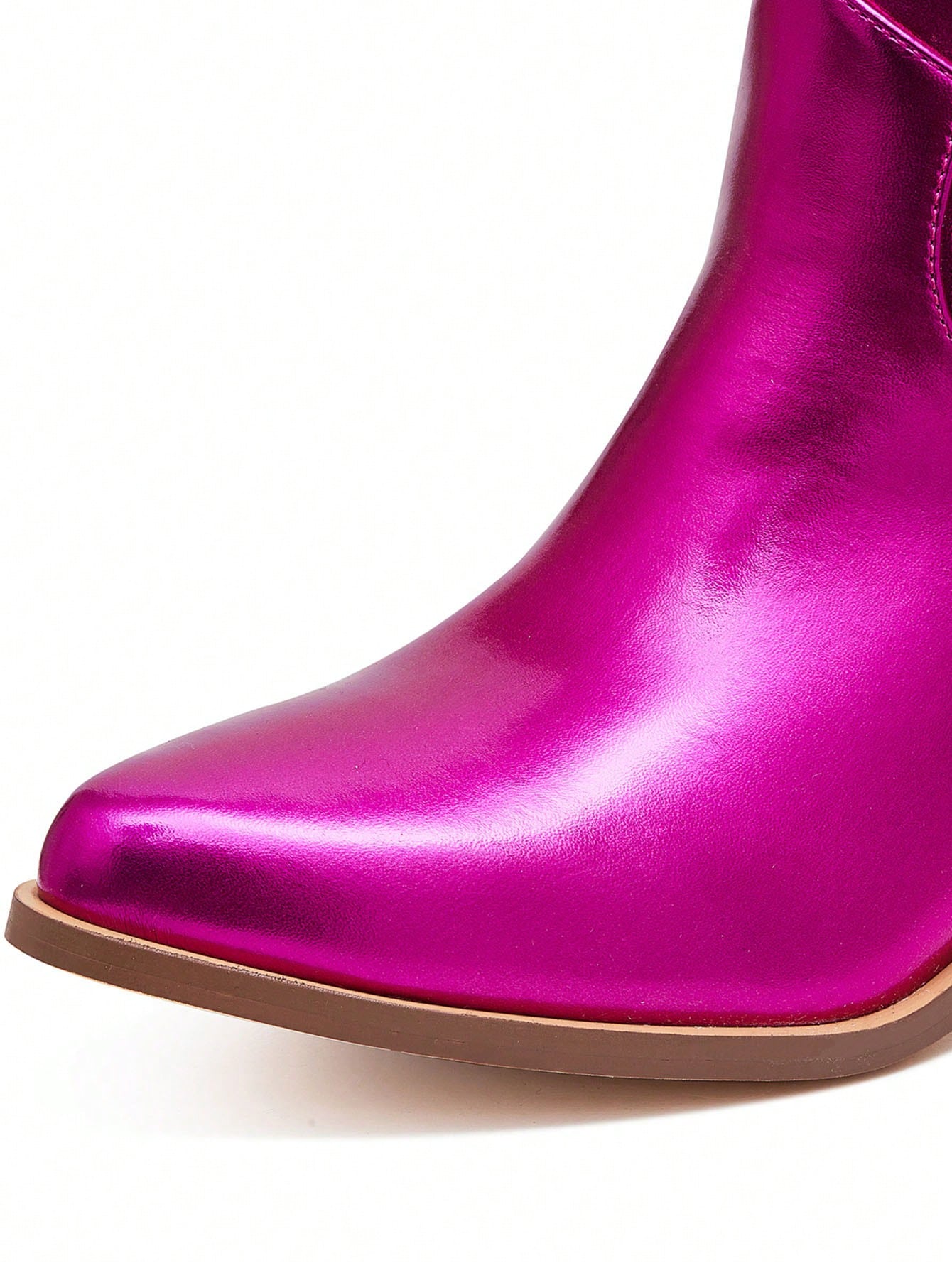 In Hot Pink Women Mid-Calf Boots