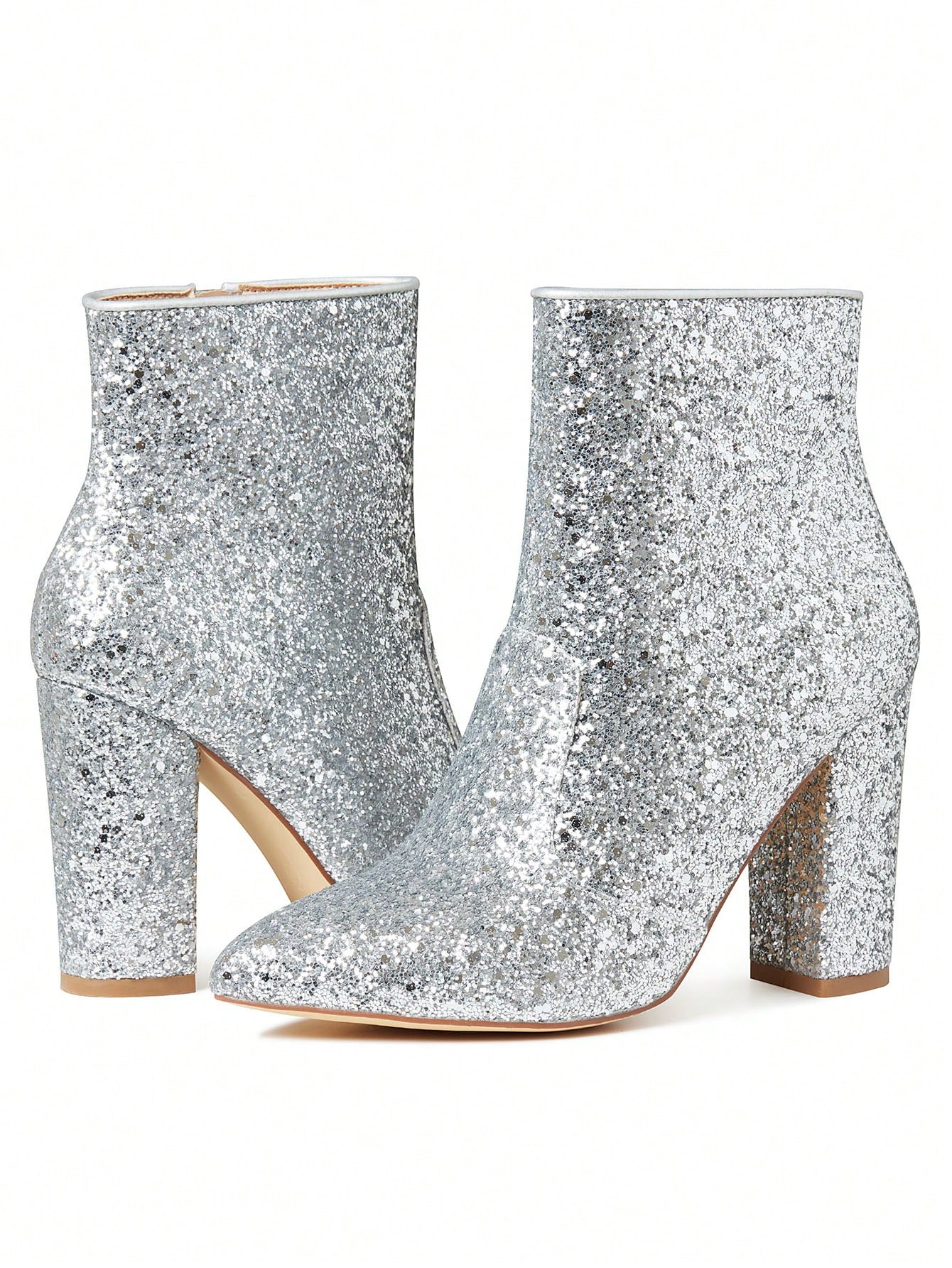 In Silver Women Ankle Boots & Booties