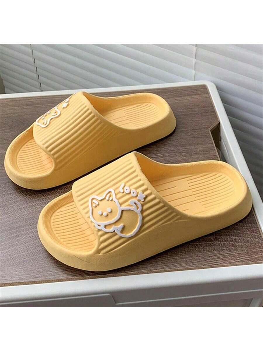 In Yellow Women Slippers