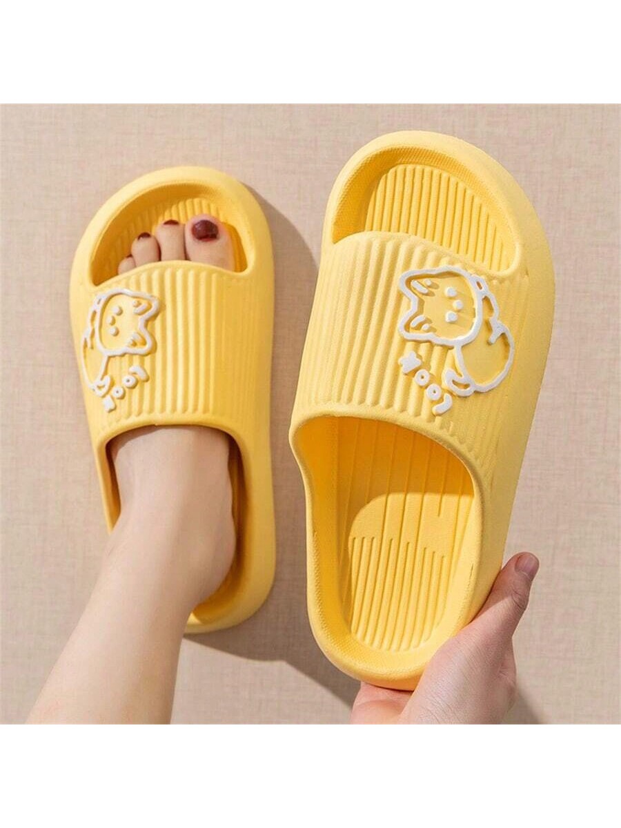 In Yellow Women Slippers