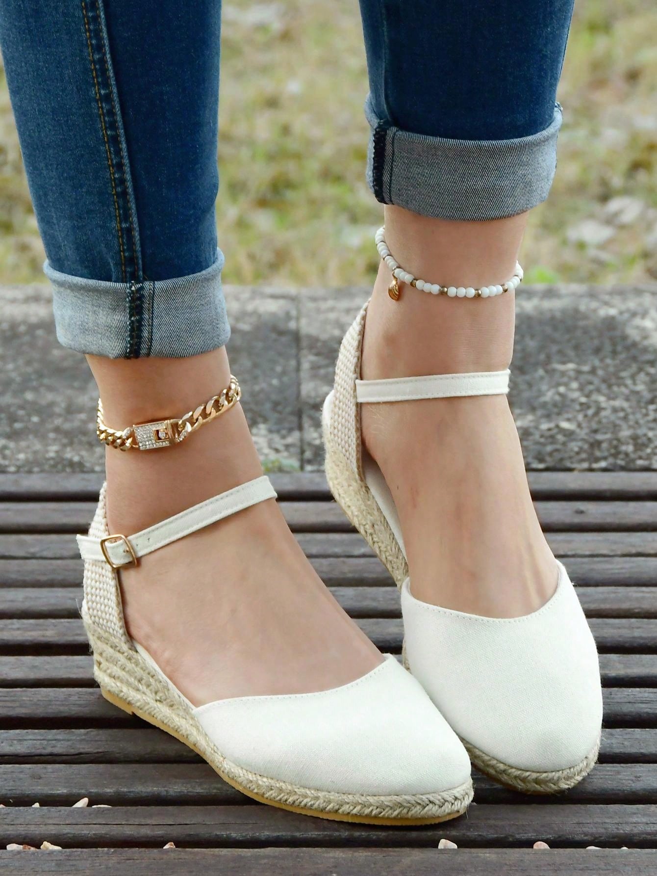 In White Women Wedges & Flatform