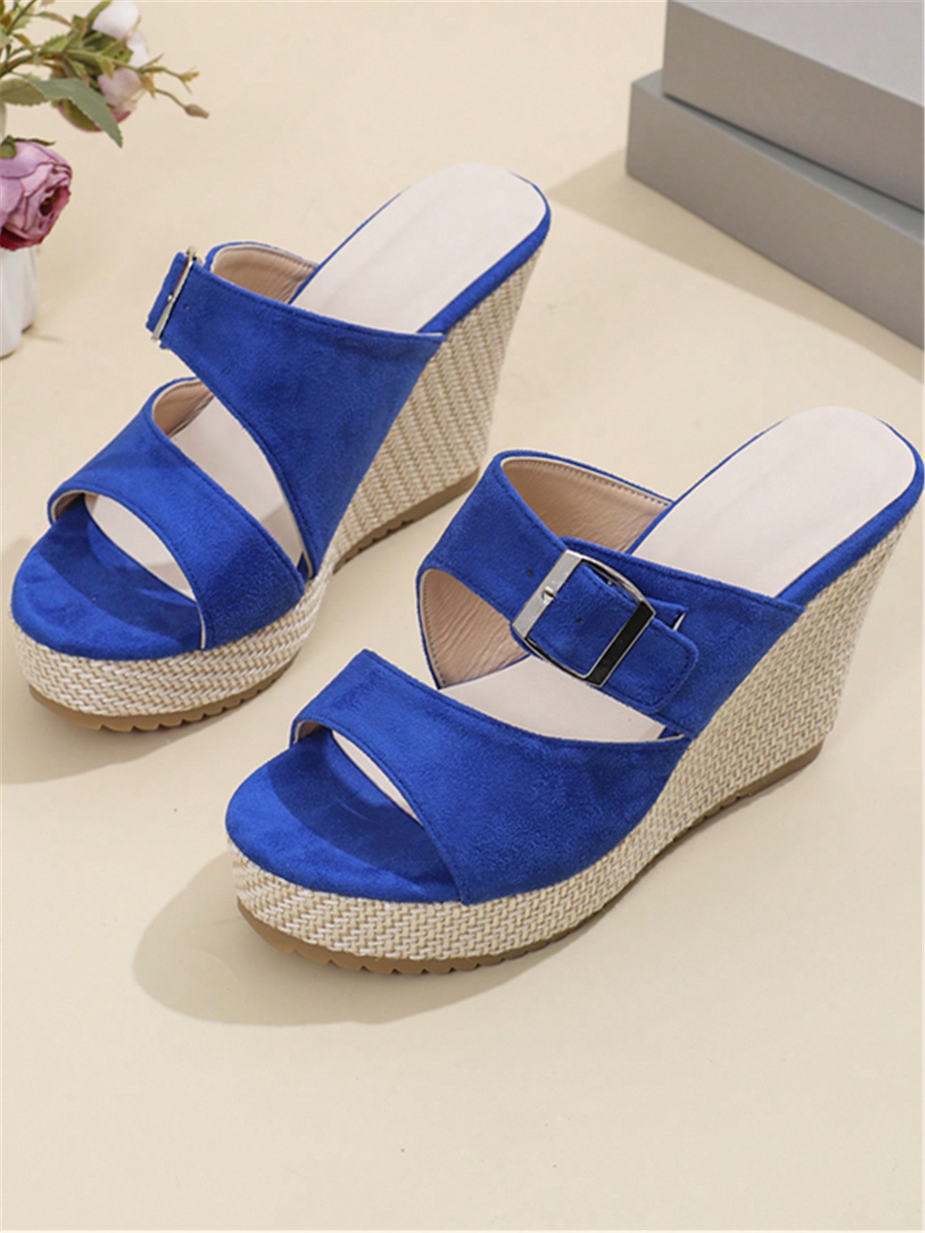 In Blue Women Platforms & Wedge Sandals