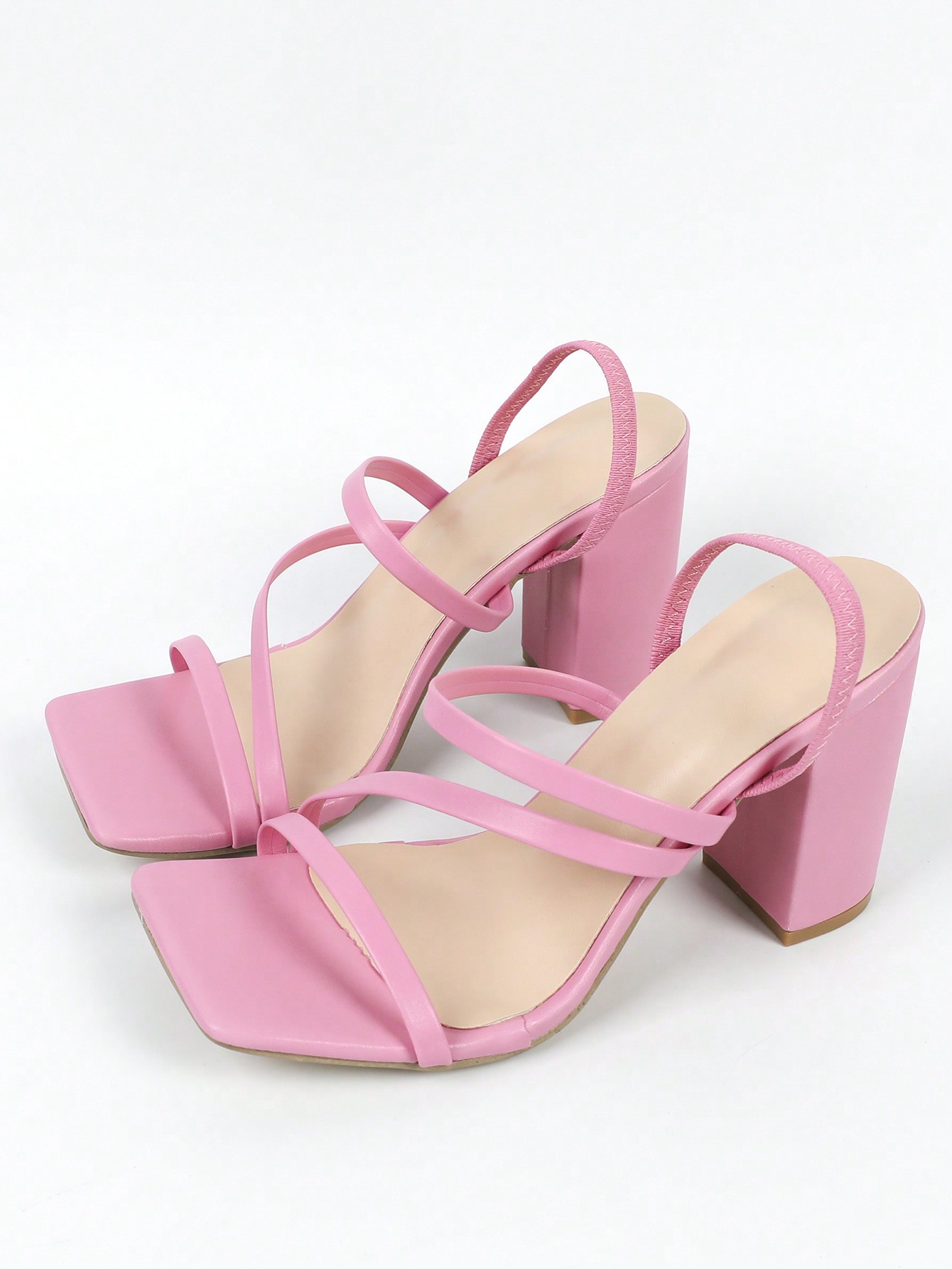 In Pink Women Heeled Sandals