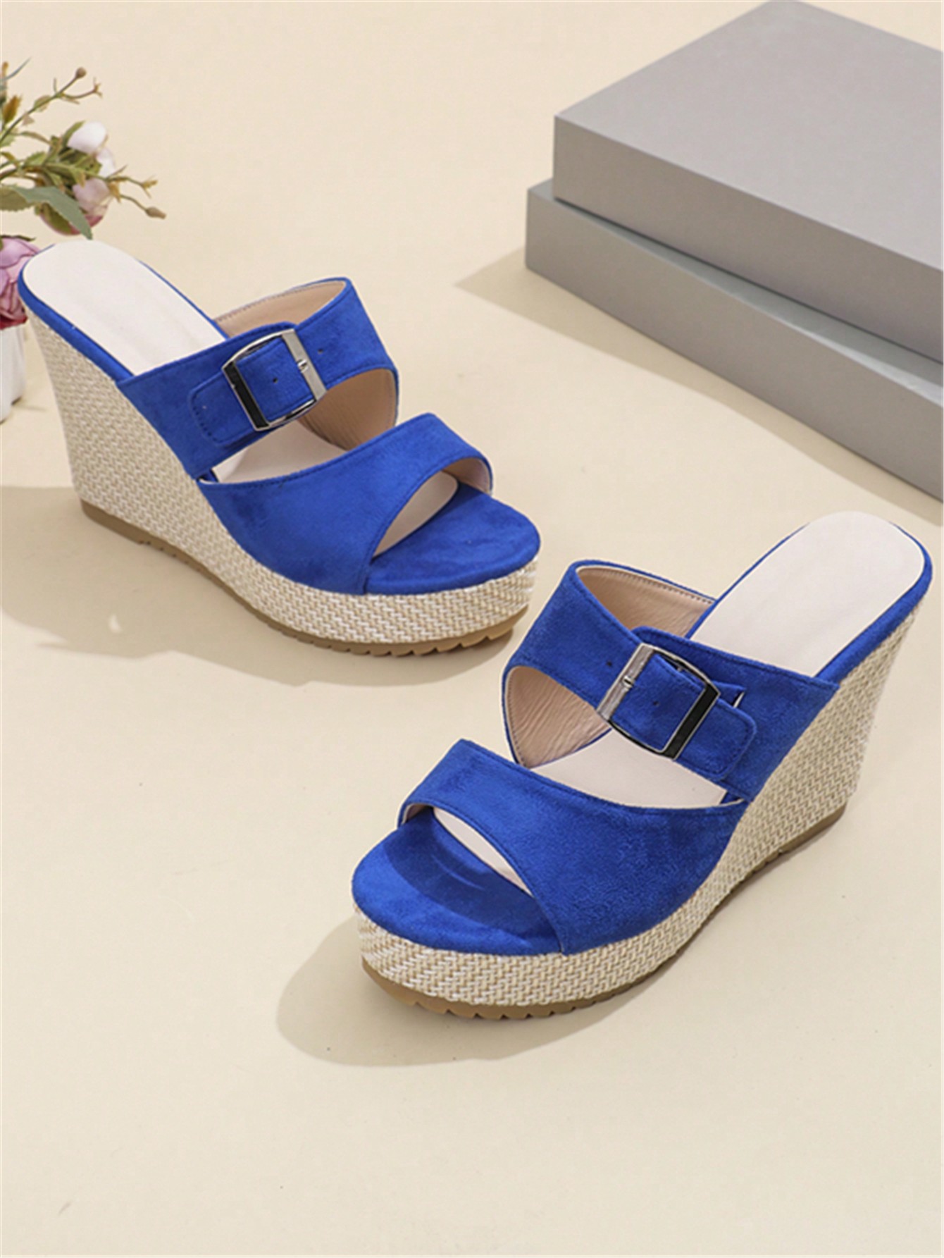 In Blue Women Platforms & Wedge Sandals