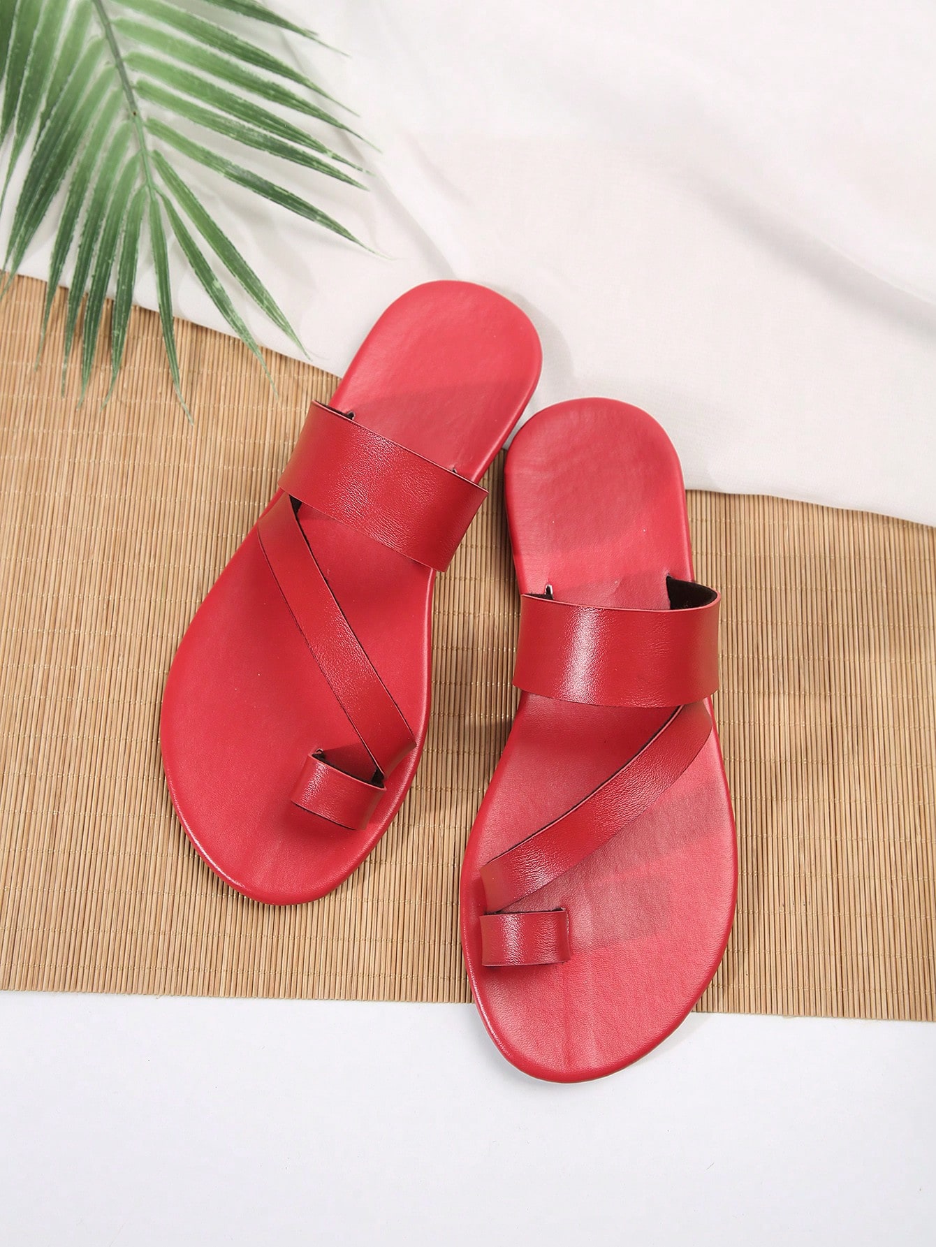 In Red Women Sandals