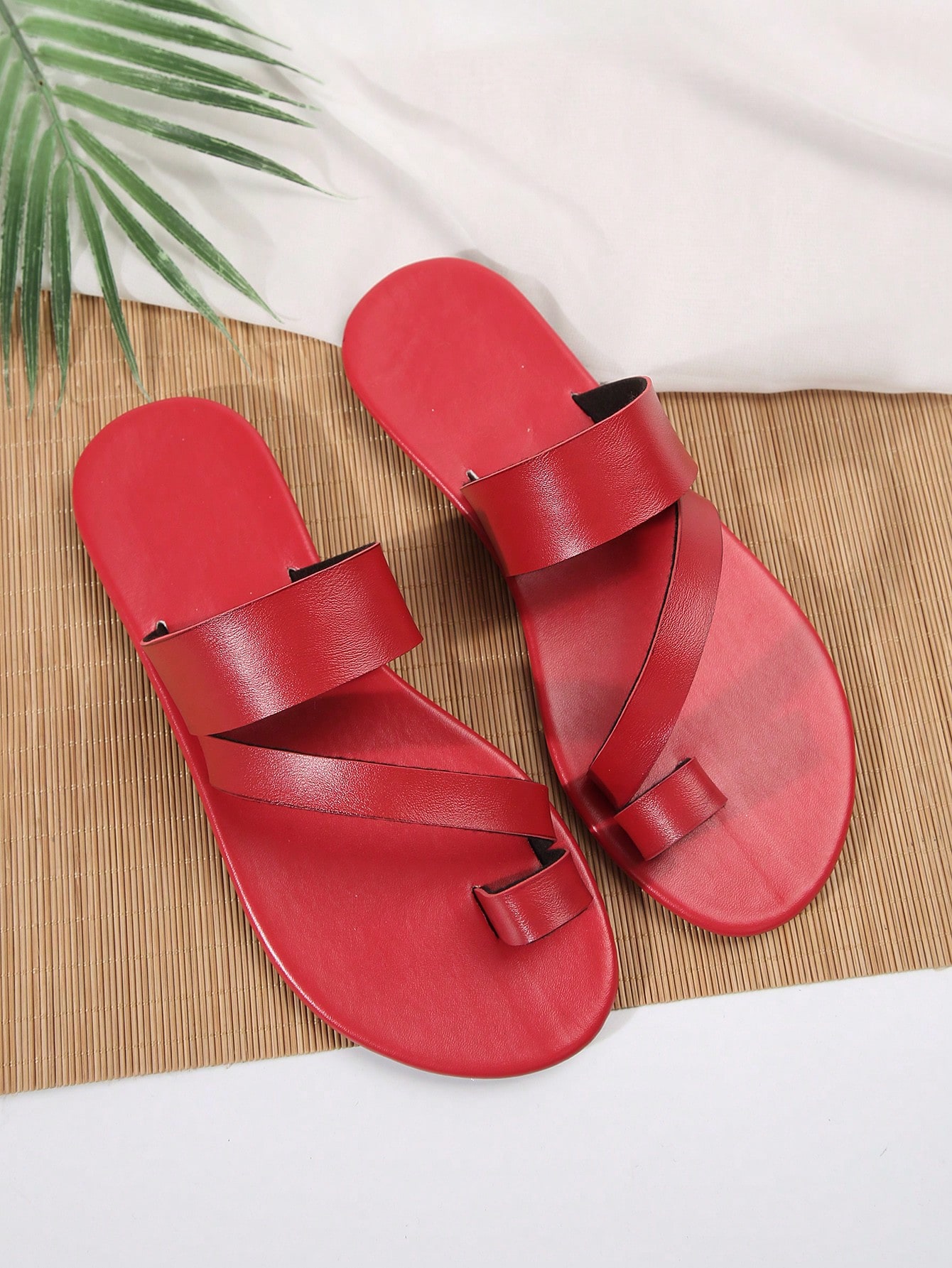 In Red Women Sandals