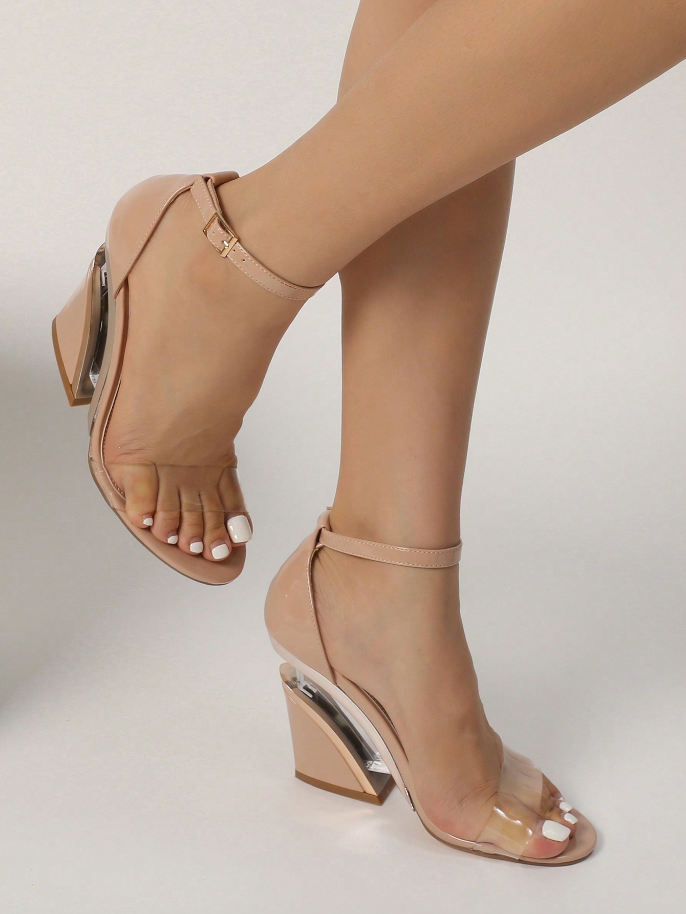 In Apricot Women Wedges & Flatform