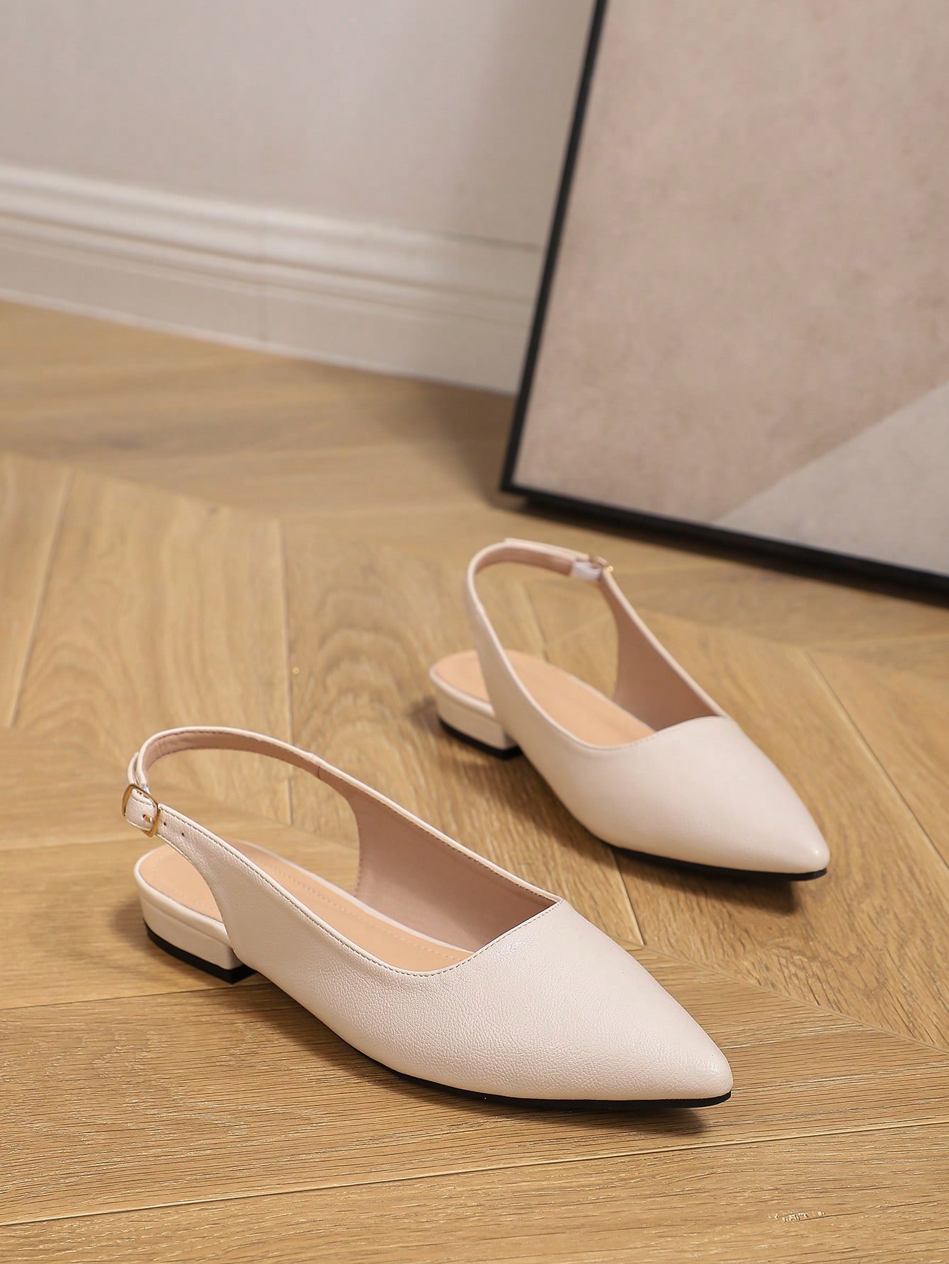 In Apricot Women Flats